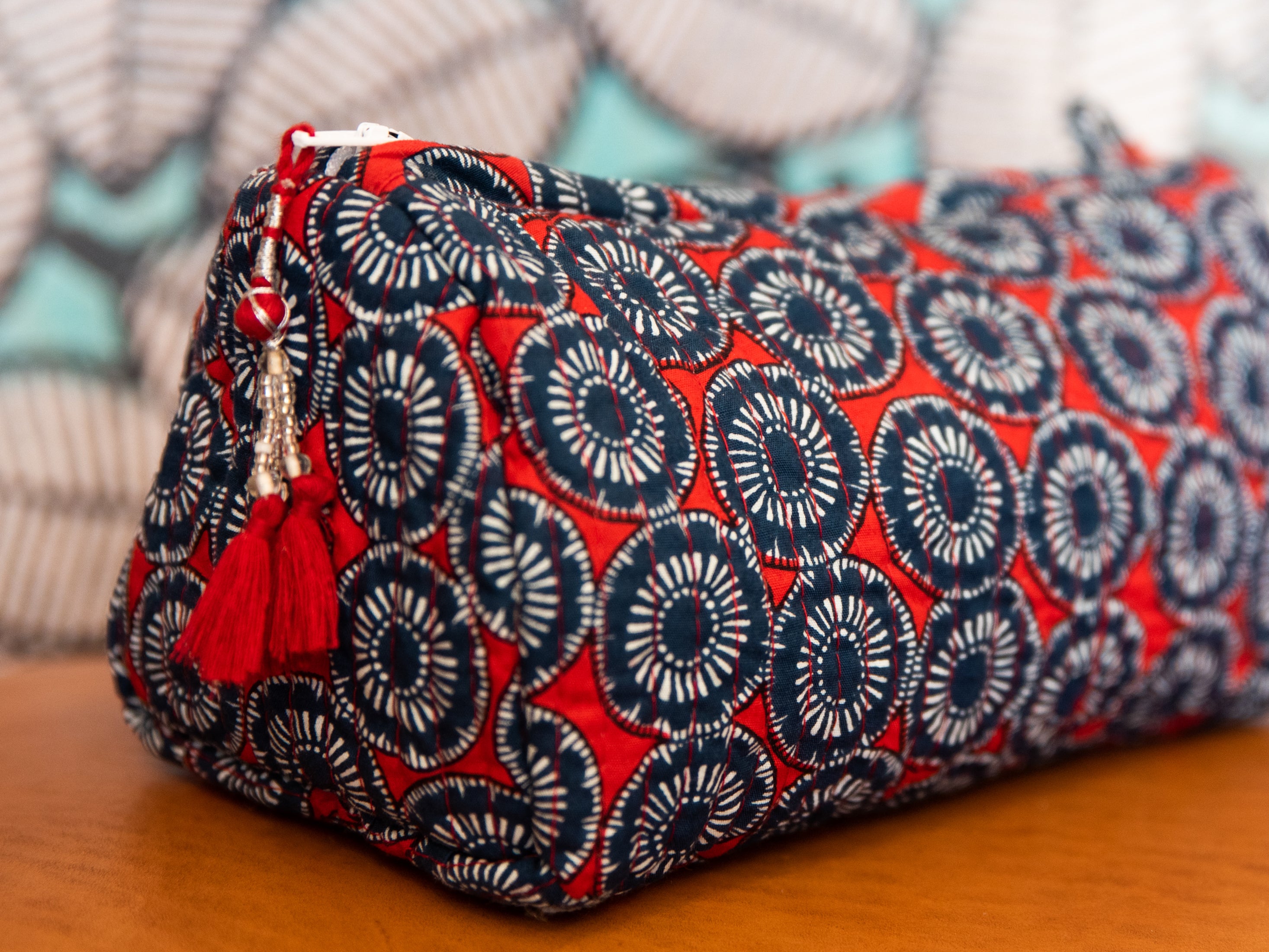 Cosmetic Bag Daisy Wheel
