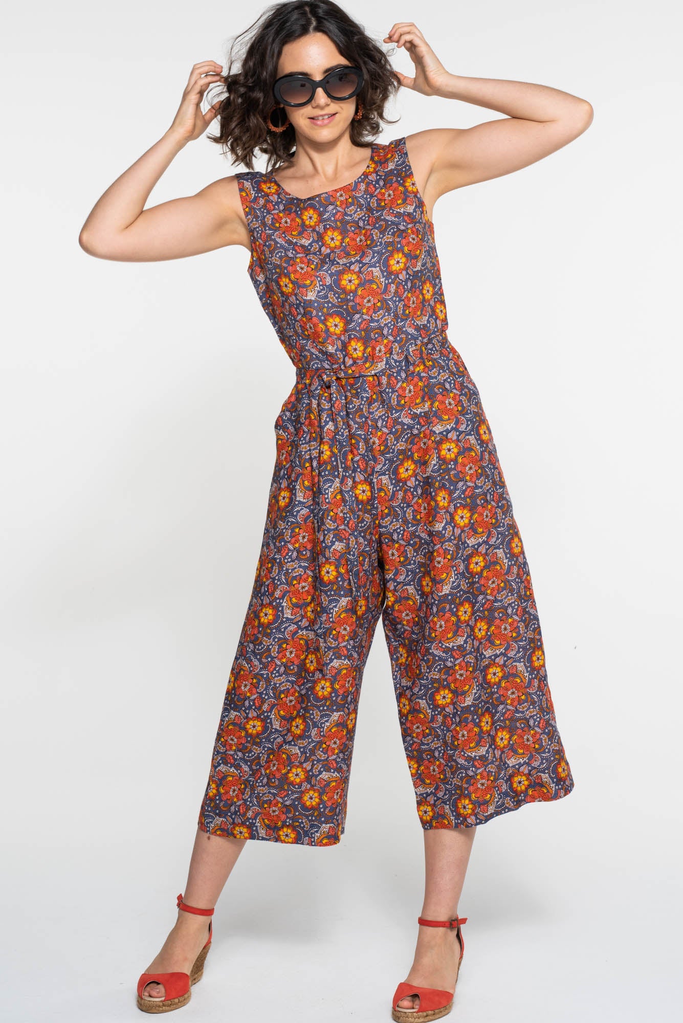 Harper Jumpsuit Zinnia Blue