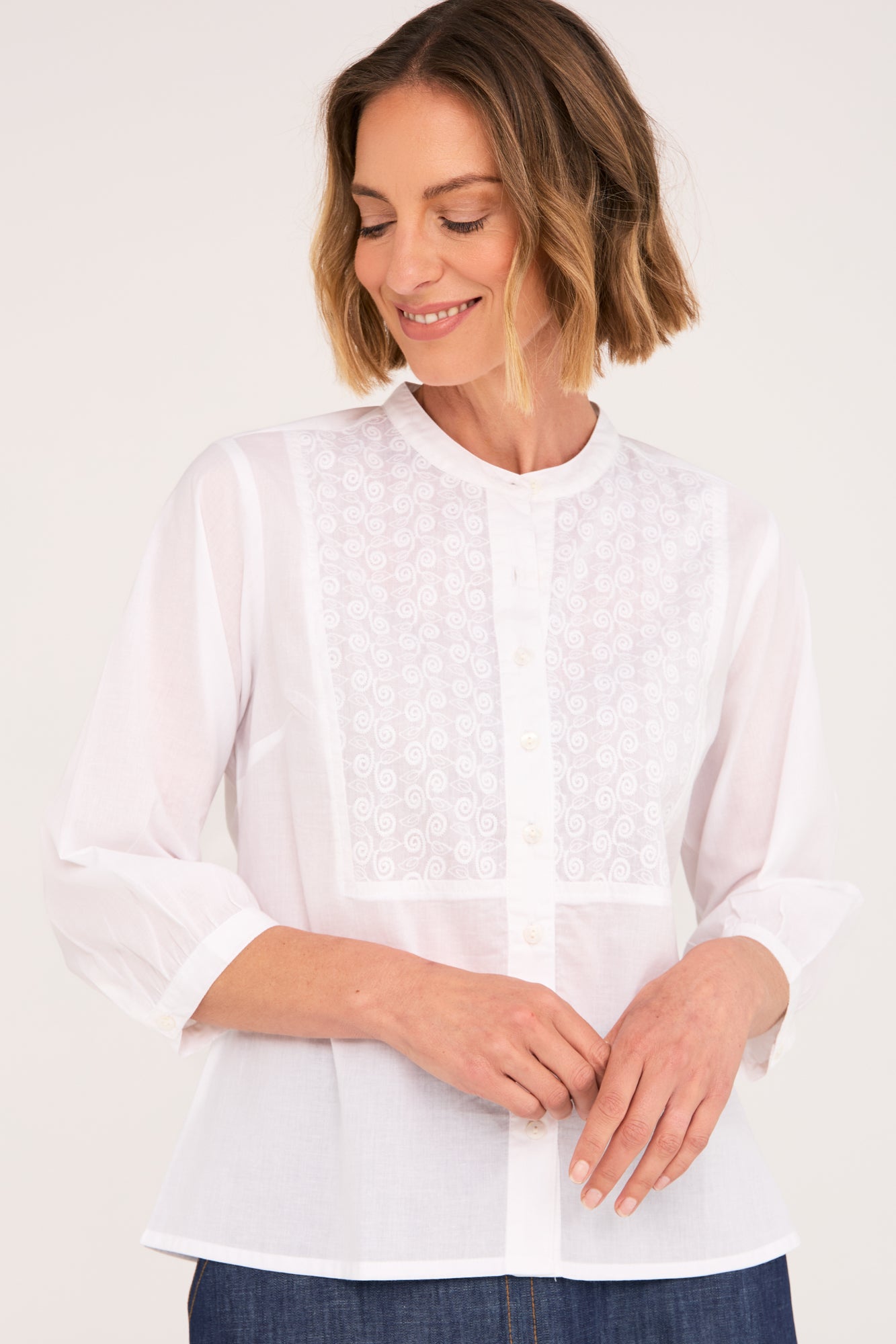 Angie Shirt White