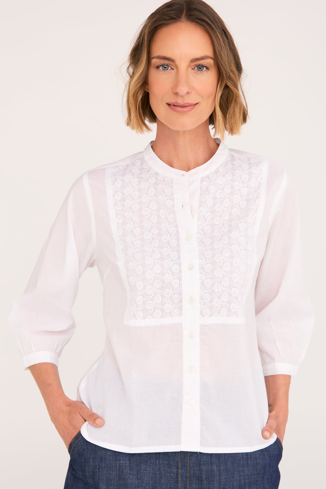 Angie Shirt White