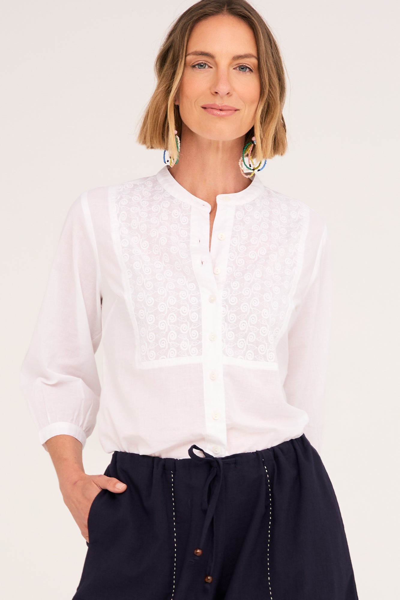 Angie Shirt White