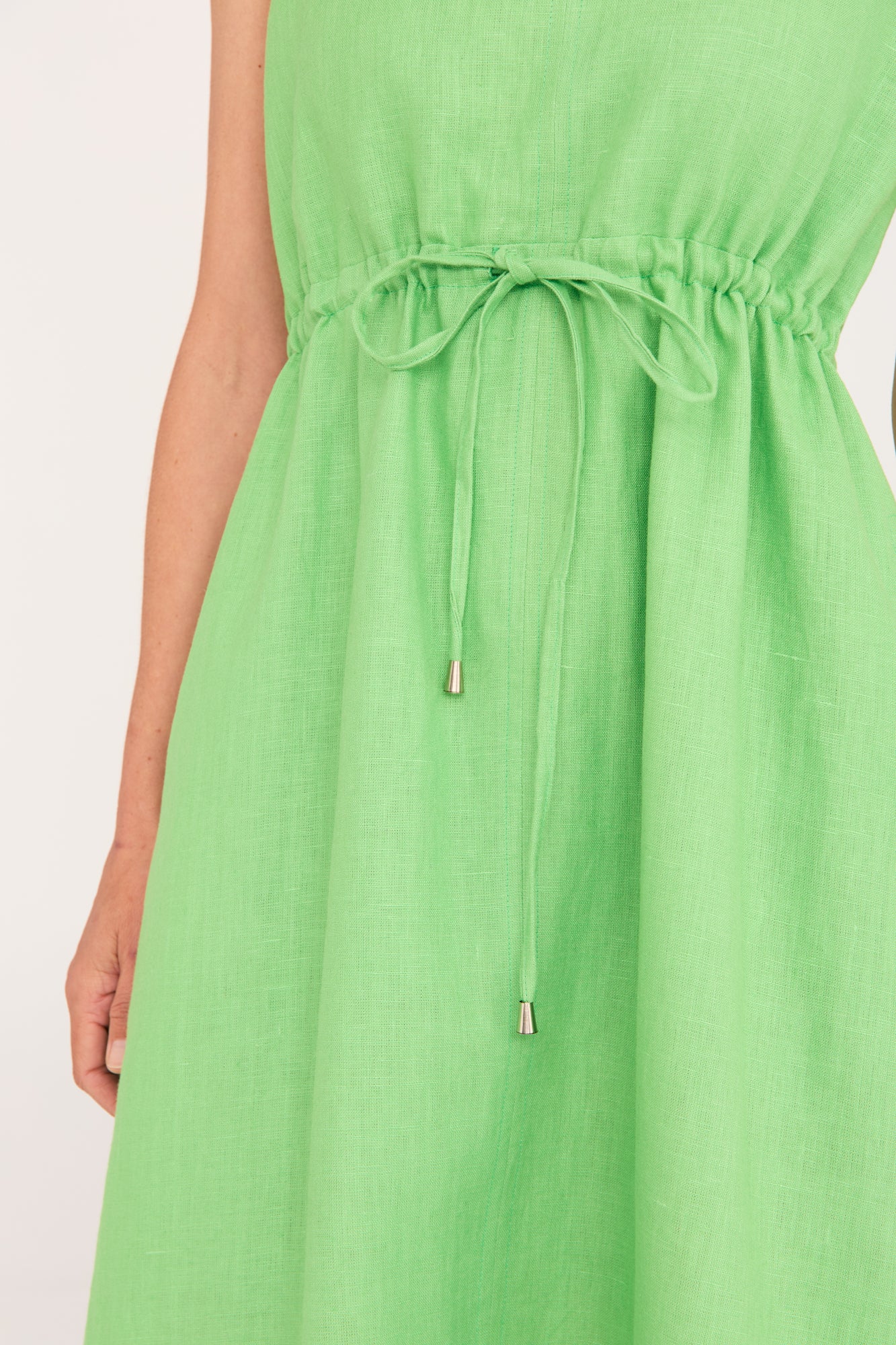 Anya Dress Apple Green