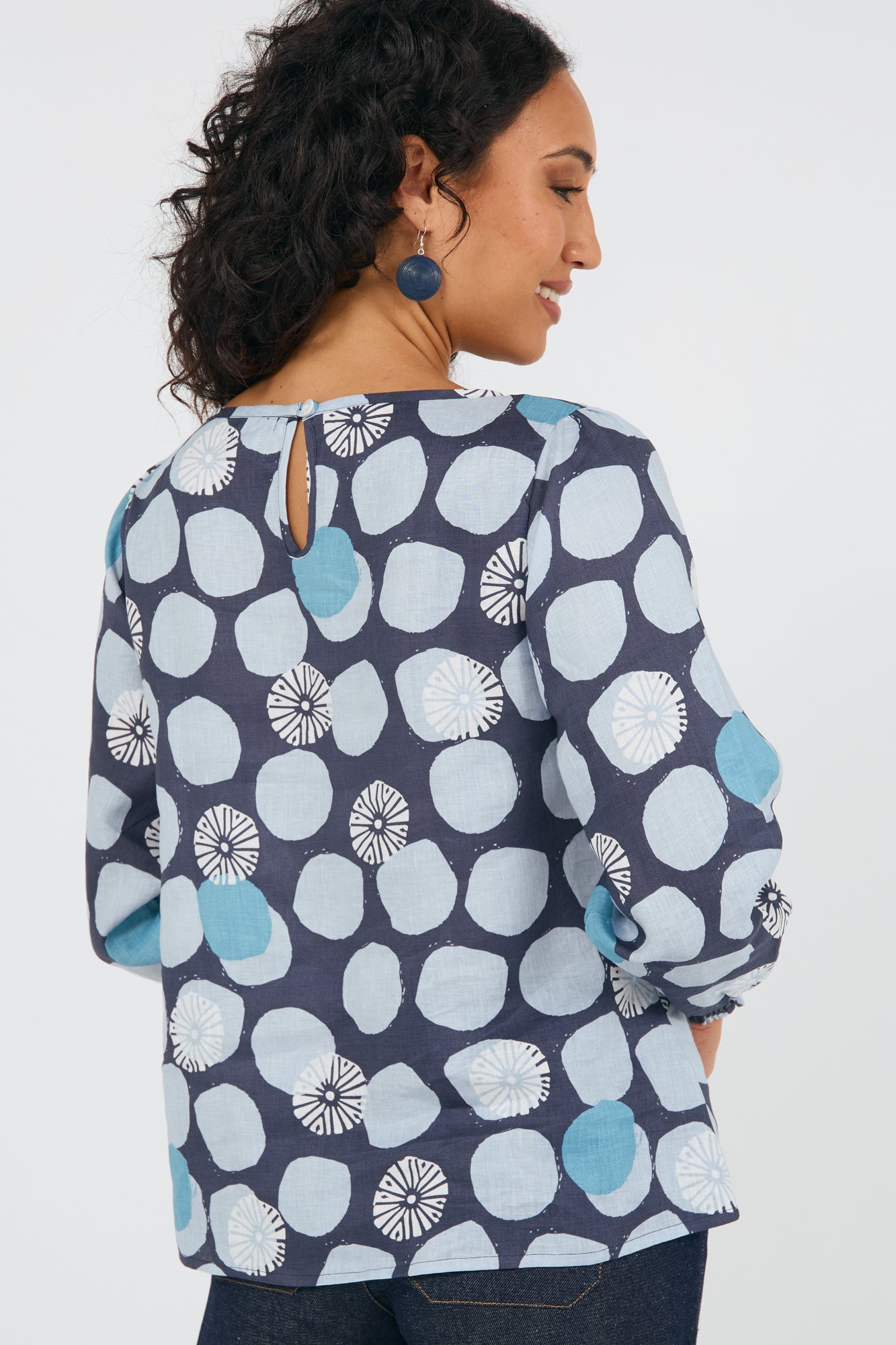 Aster Top Indigo Wheel