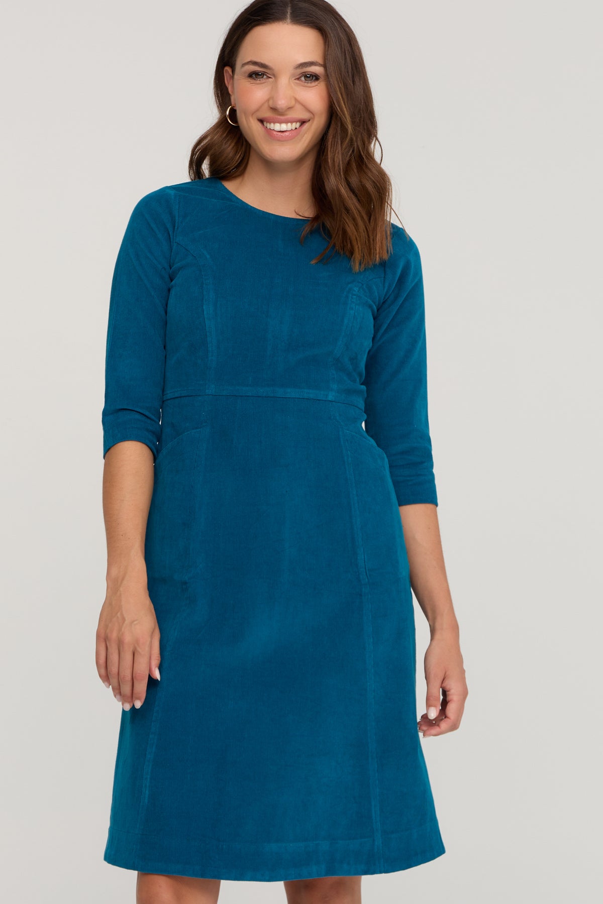 Bowie Dress Stormy Blue
