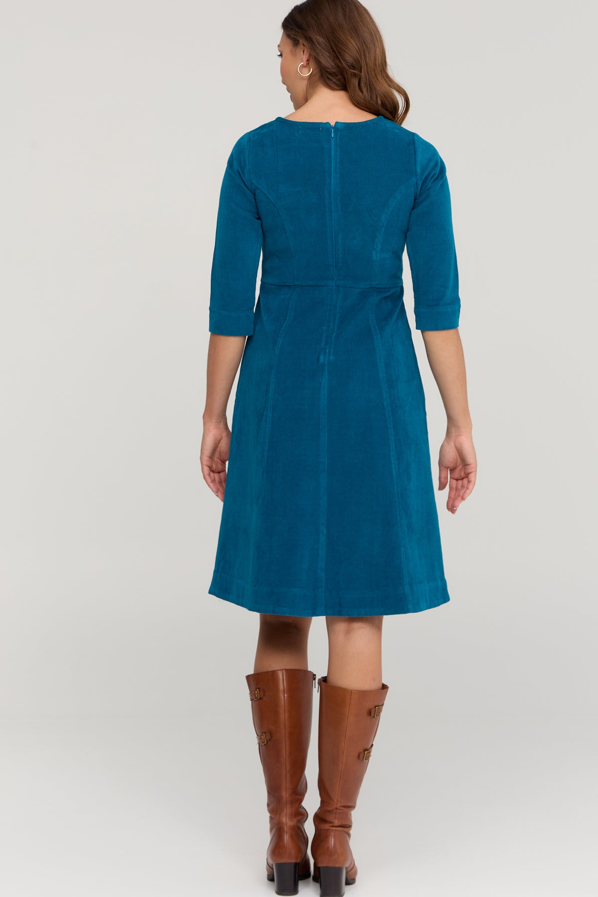 Bowie Dress Stormy Blue