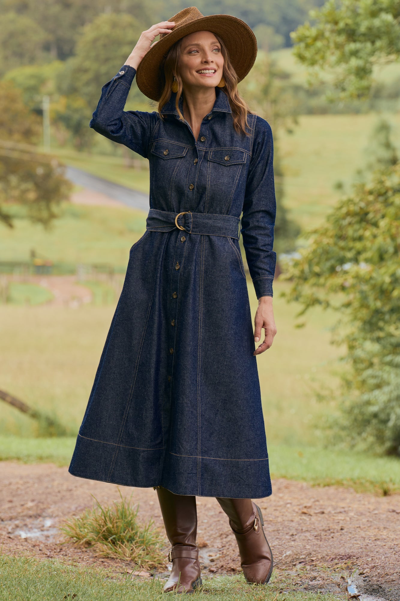 Bronte Denim Dress