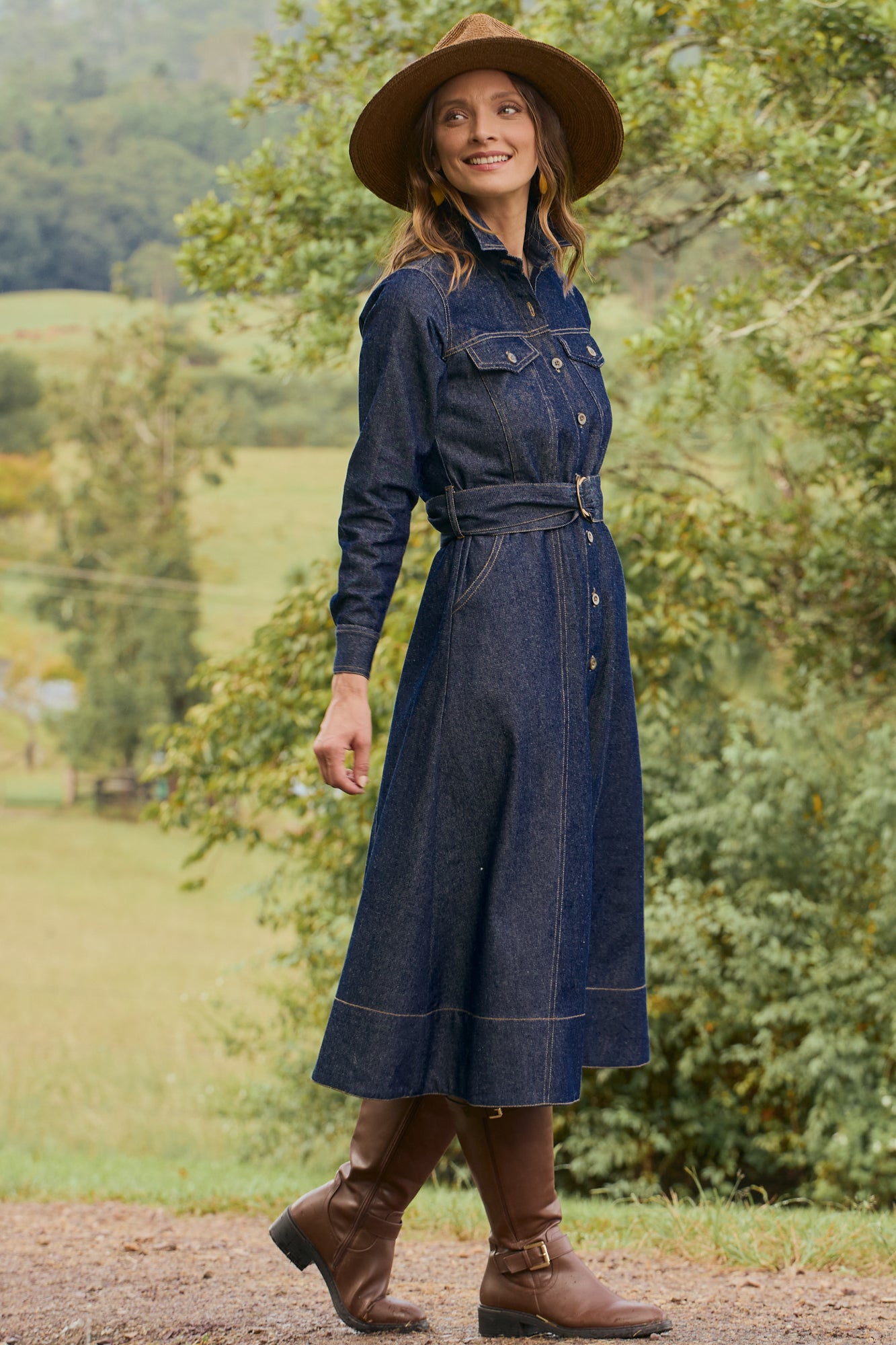 Bronte Denim Dress
