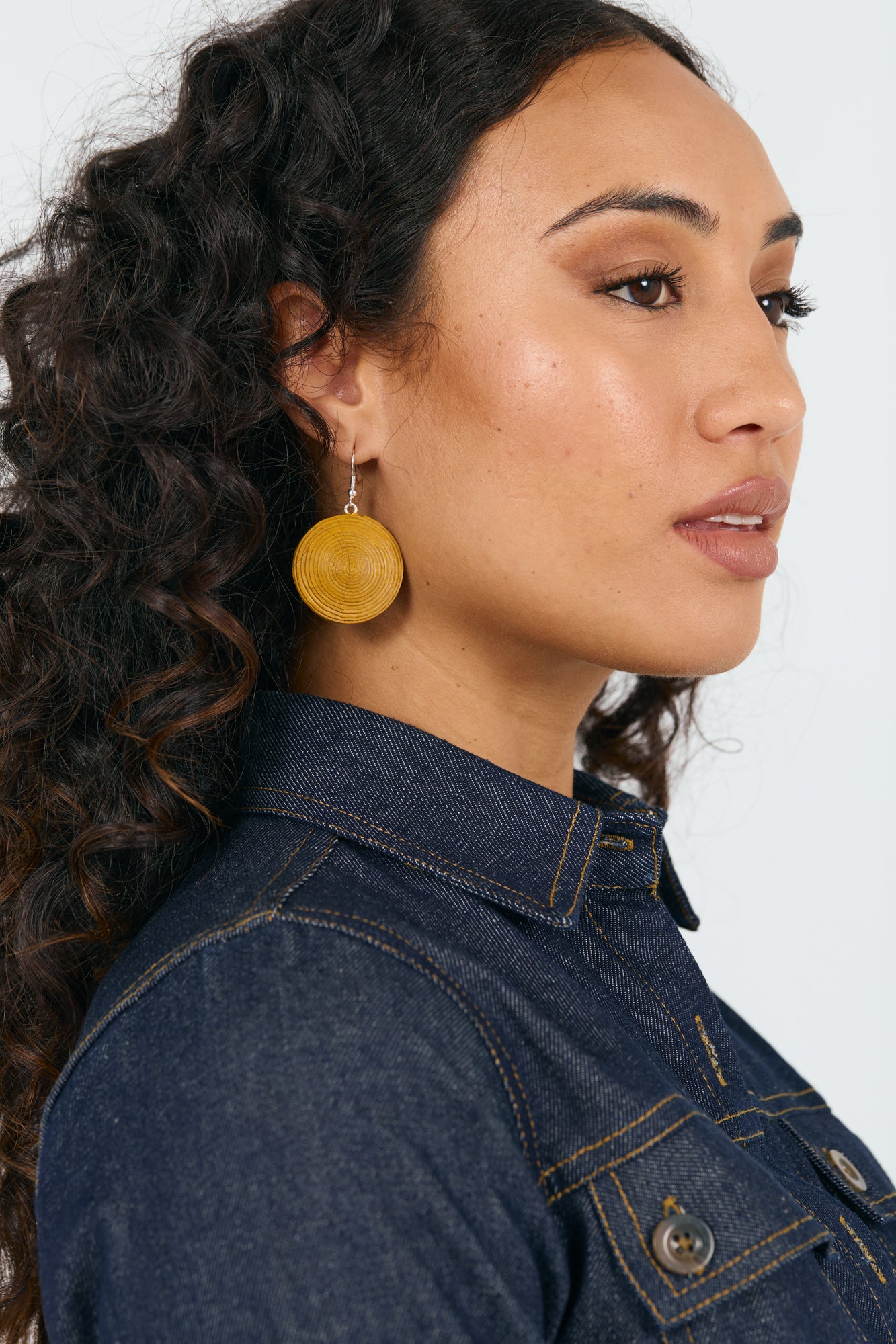 Swirl Earrings Butterscotch