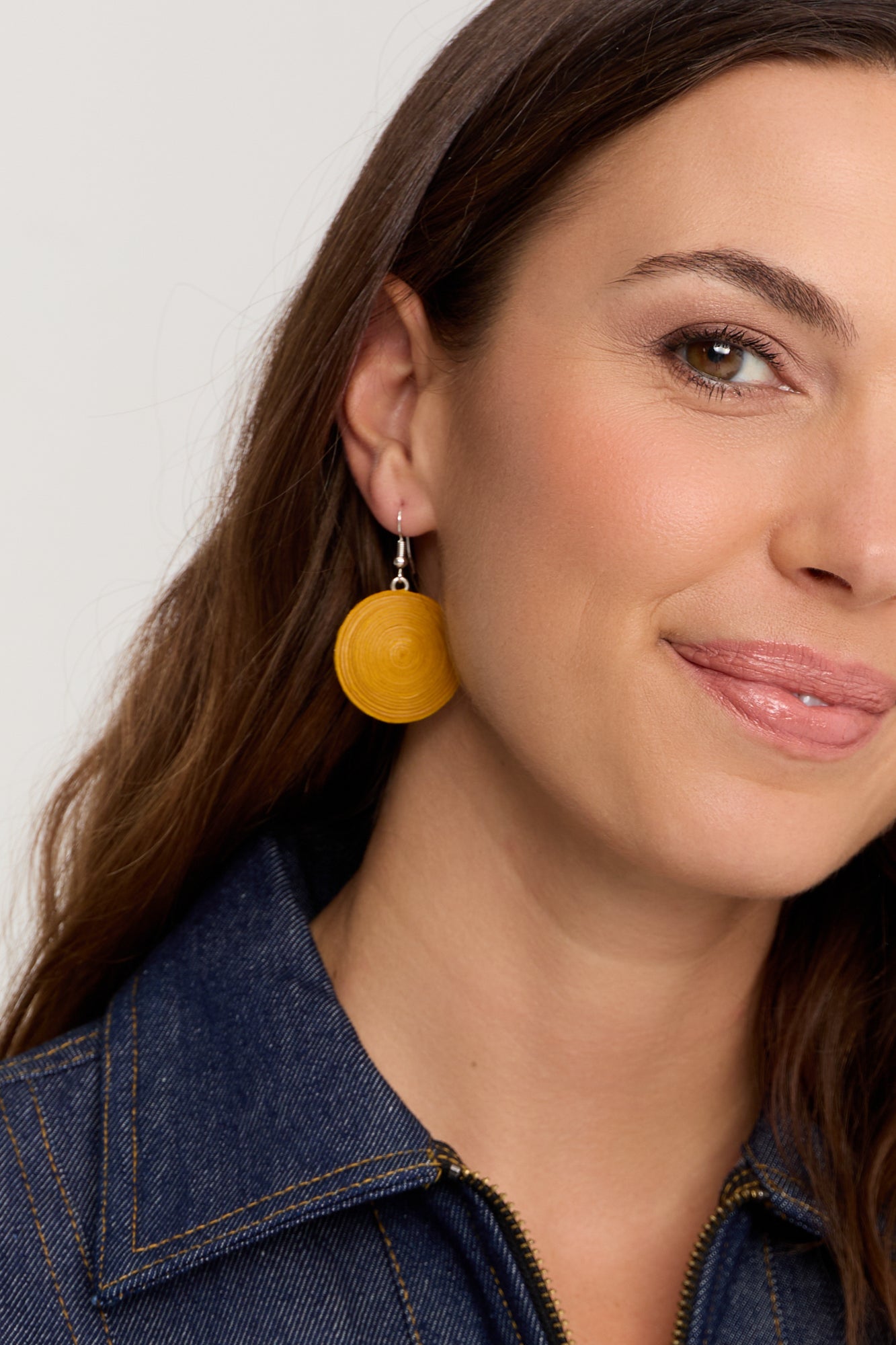 Swirl Earrings Butterscotch