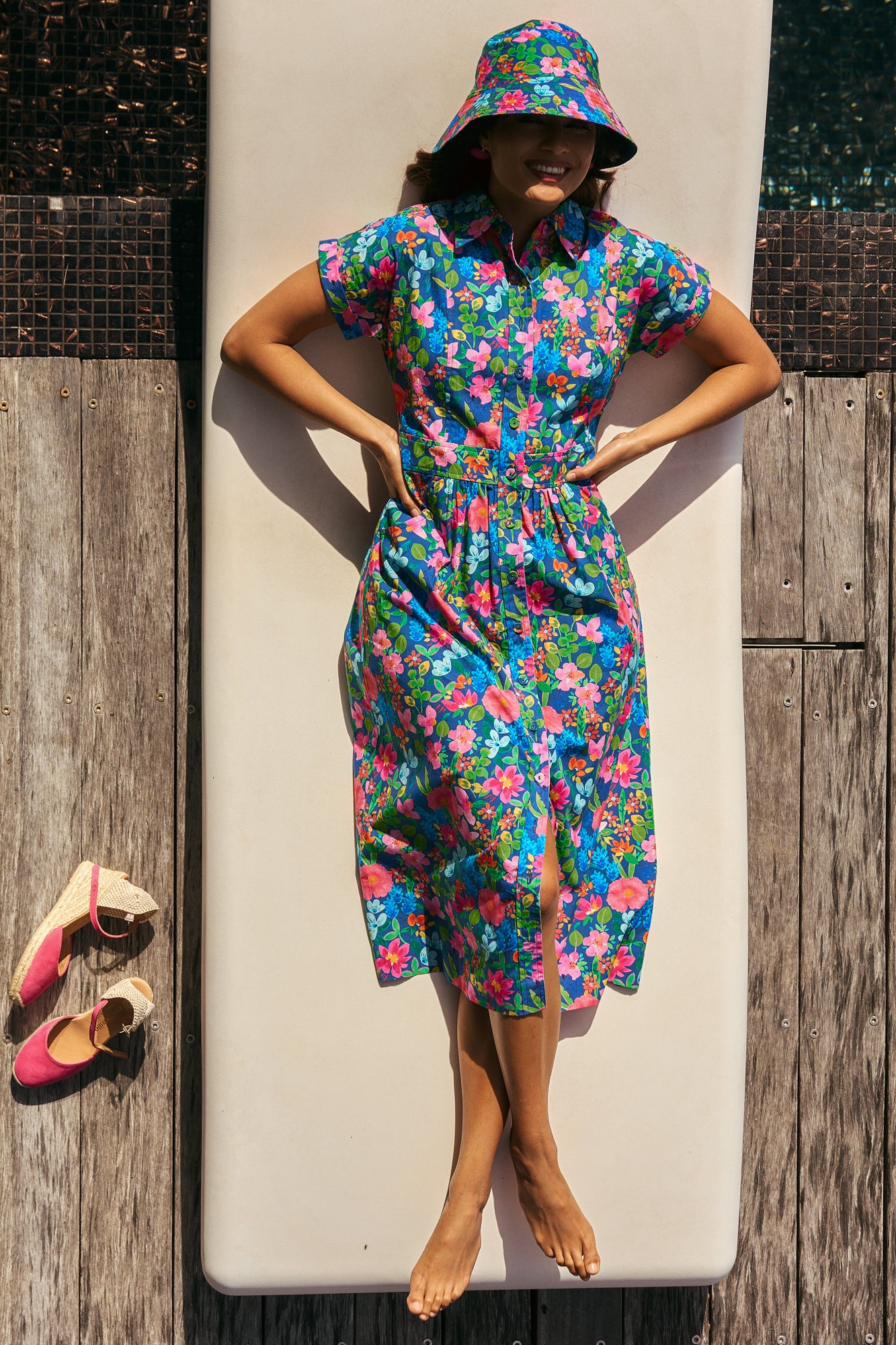 Cali Shirtdress Summer Solstice