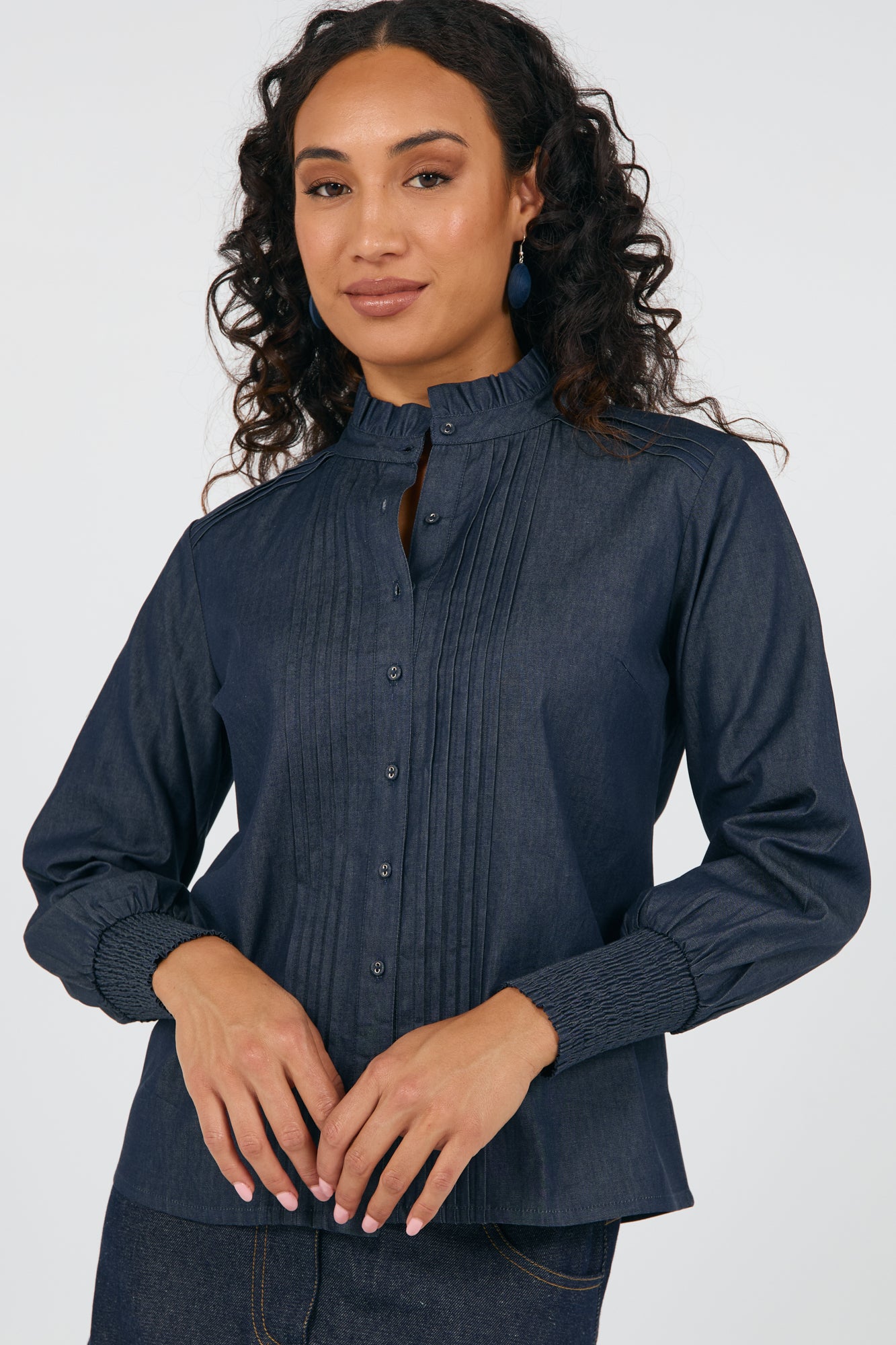 Carson Shirt Shirting Denim