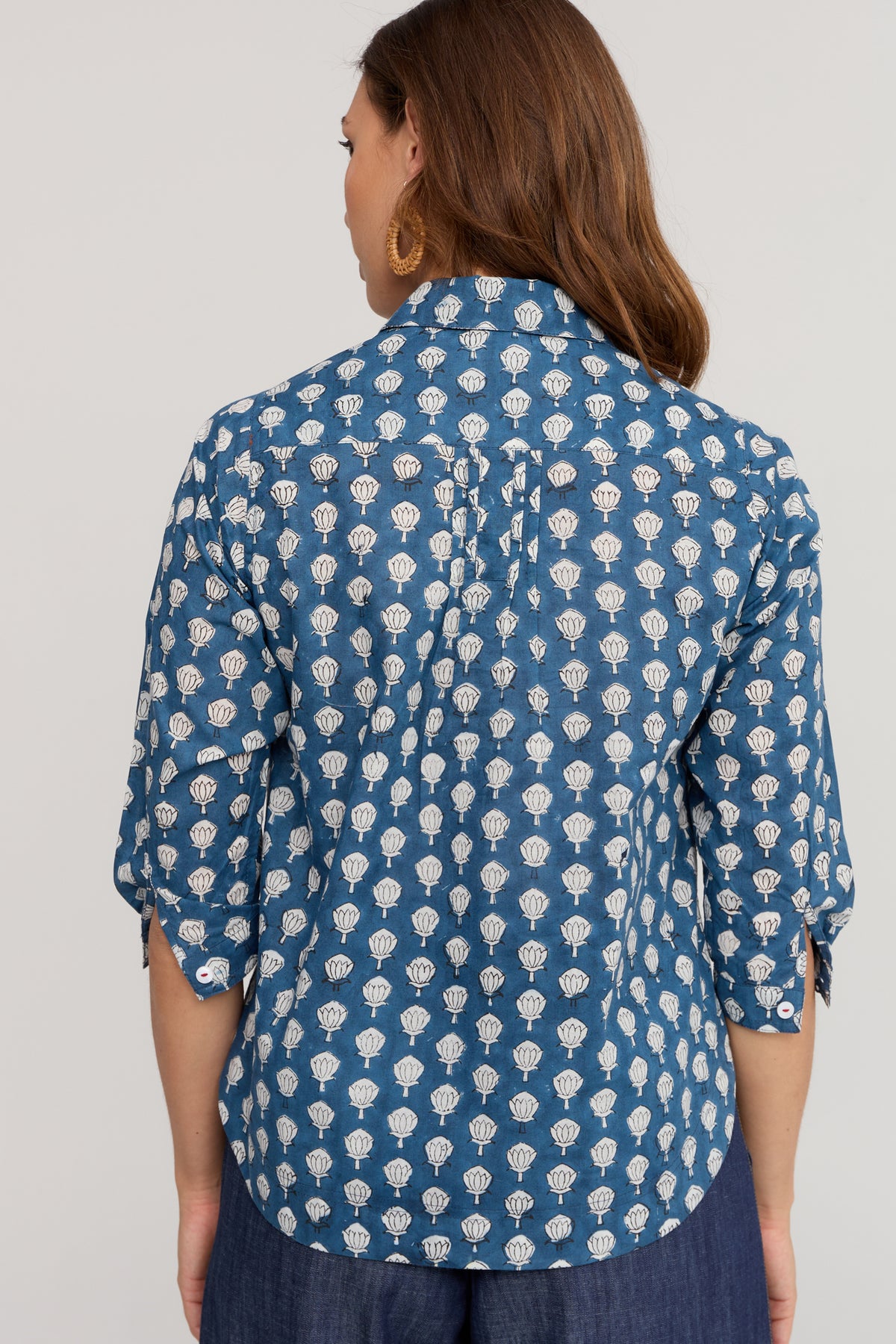 Cassie Shirt Moonlit Lotus