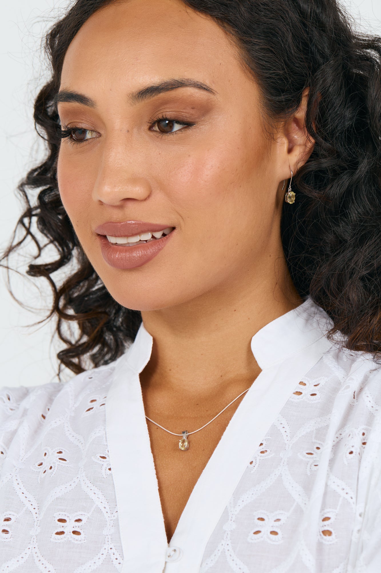Citrine Pendant & Necklace