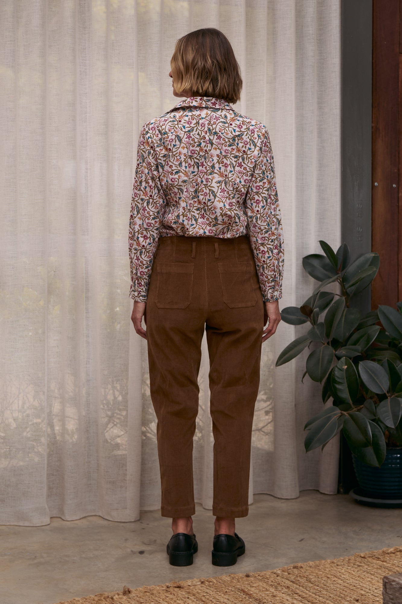 Corby Pant Toffee Brown