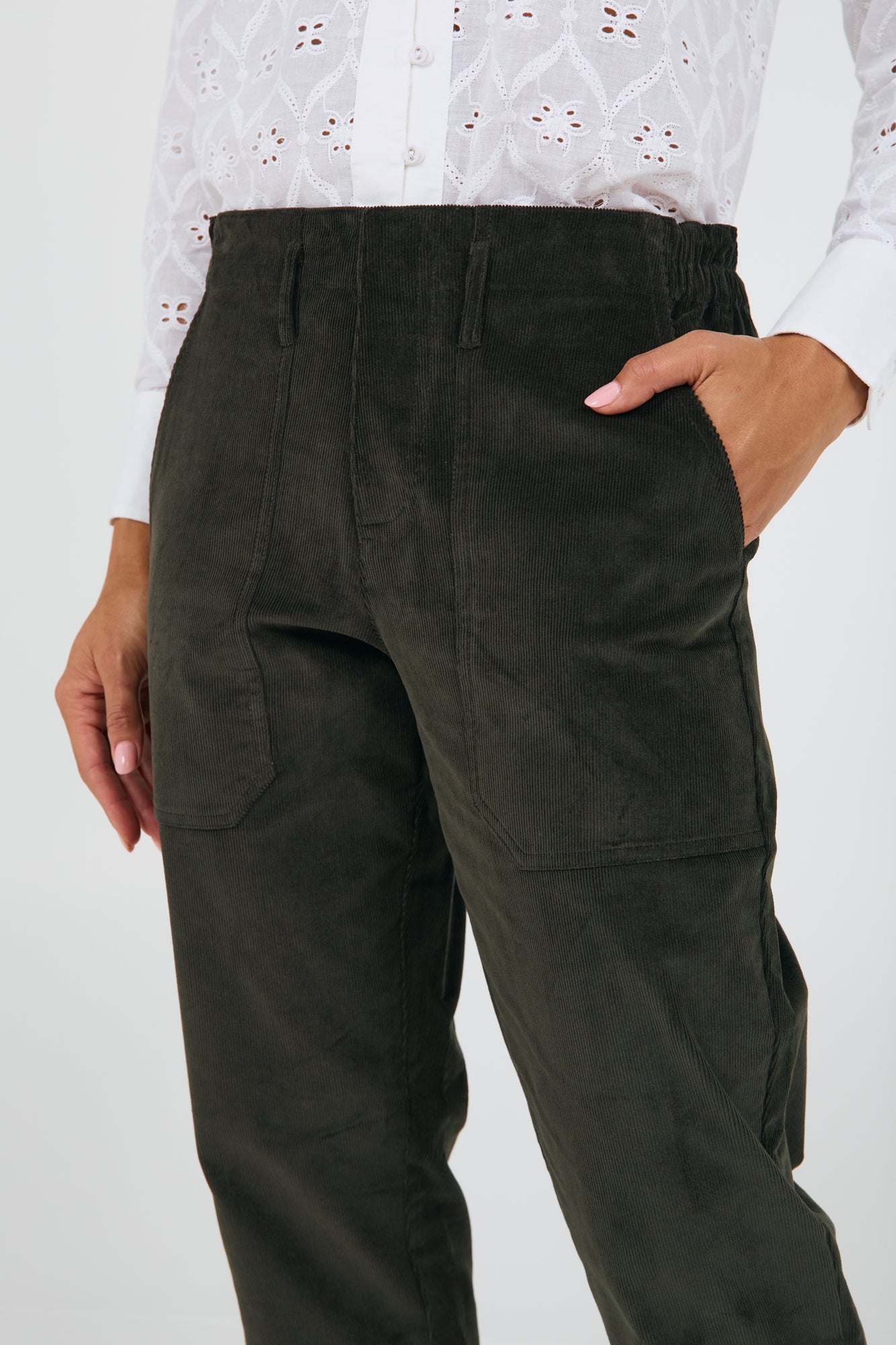 Corby Pants Juniper Green