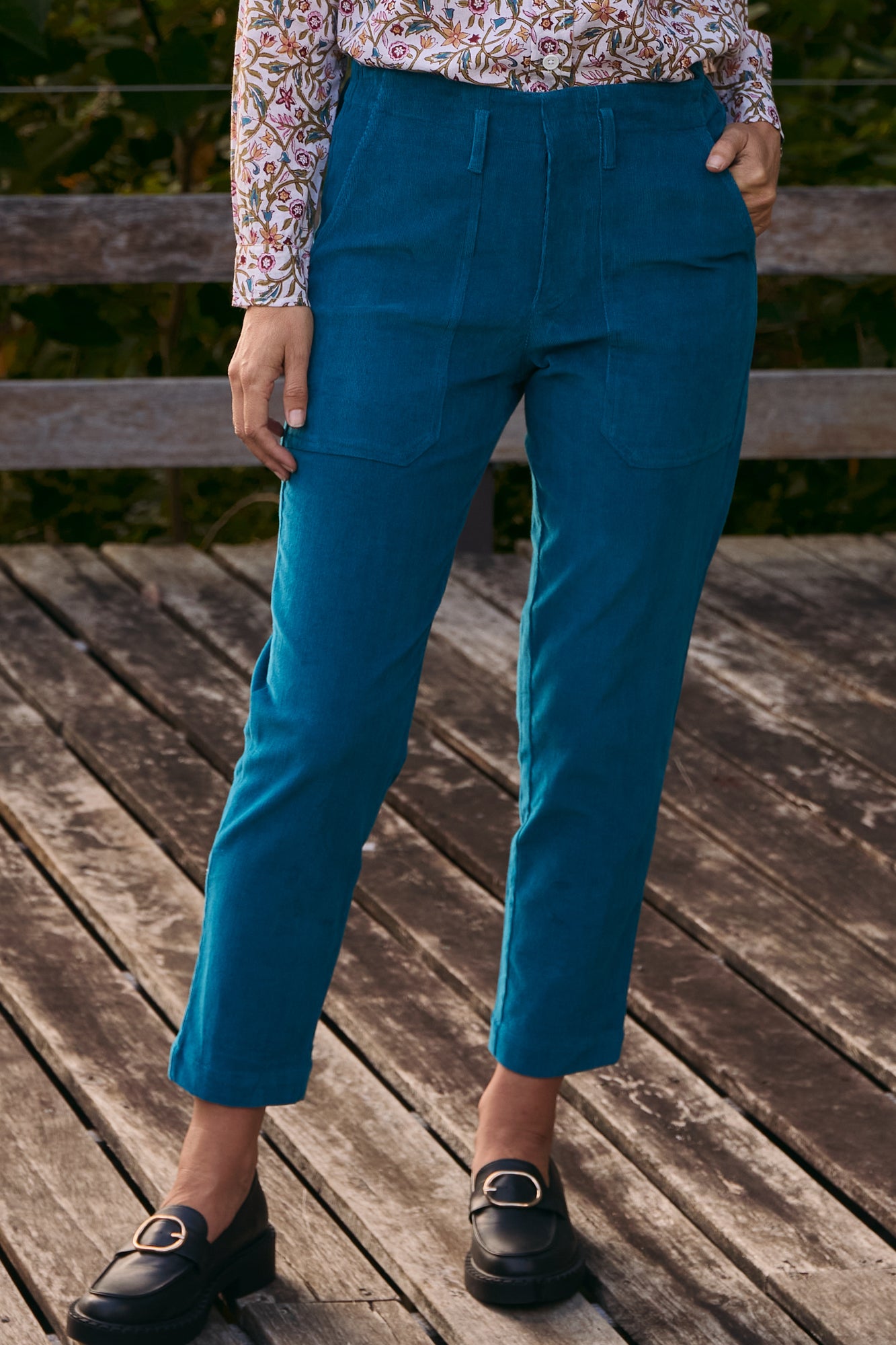 Corby Pant Stormy Blue