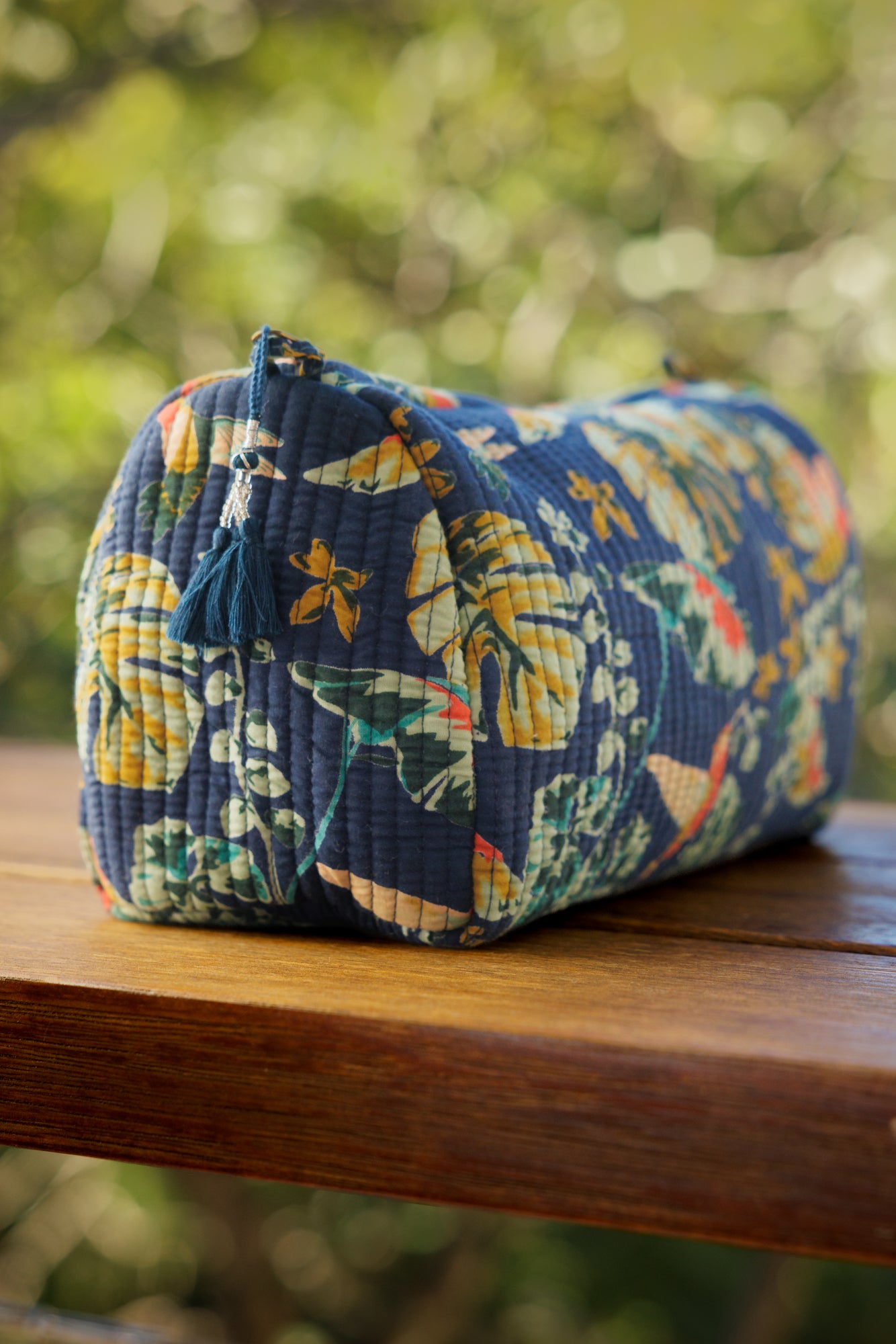 Cosmetic Bag Navy Birdwing
