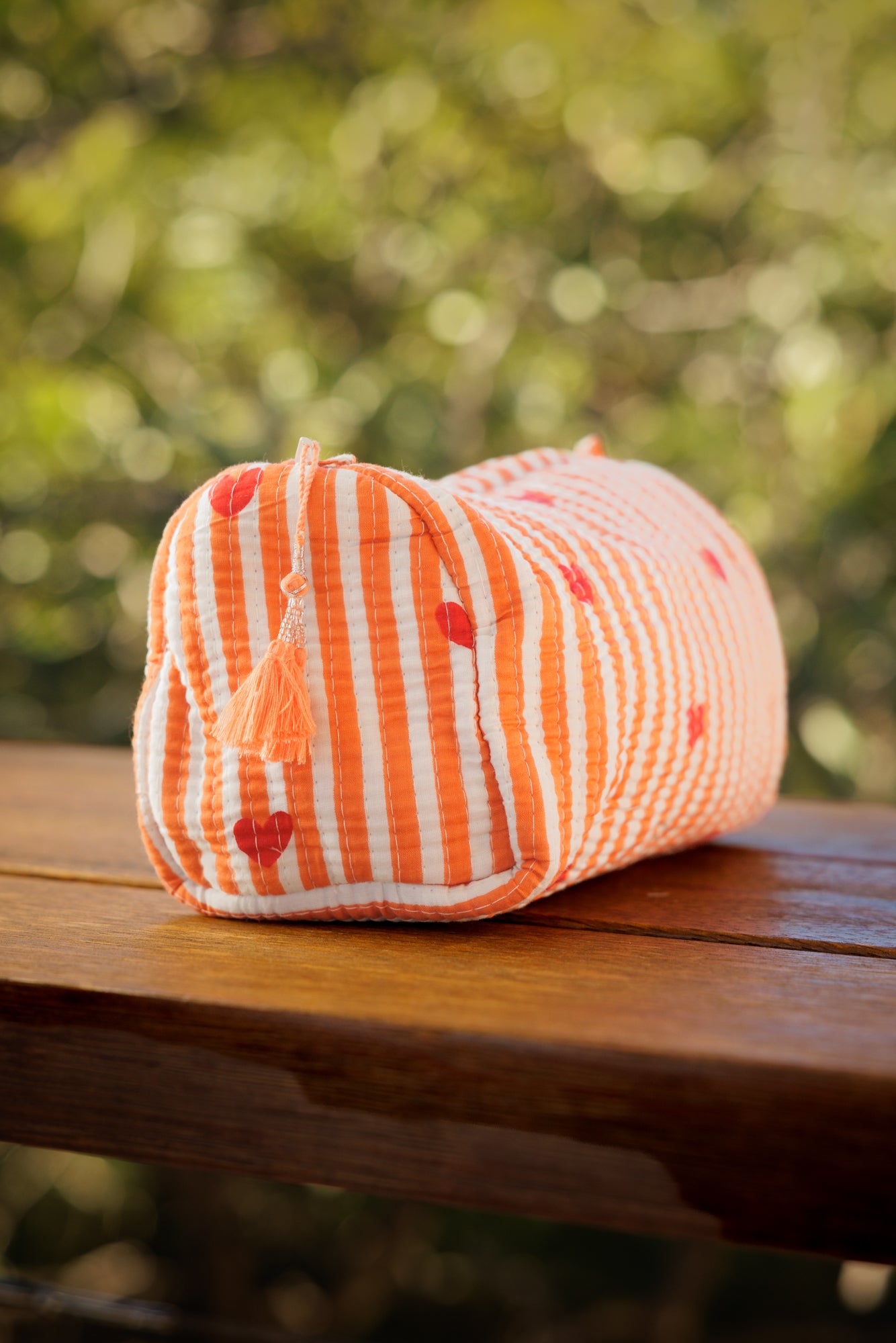 Cosmetic Bag Sunset Hearts