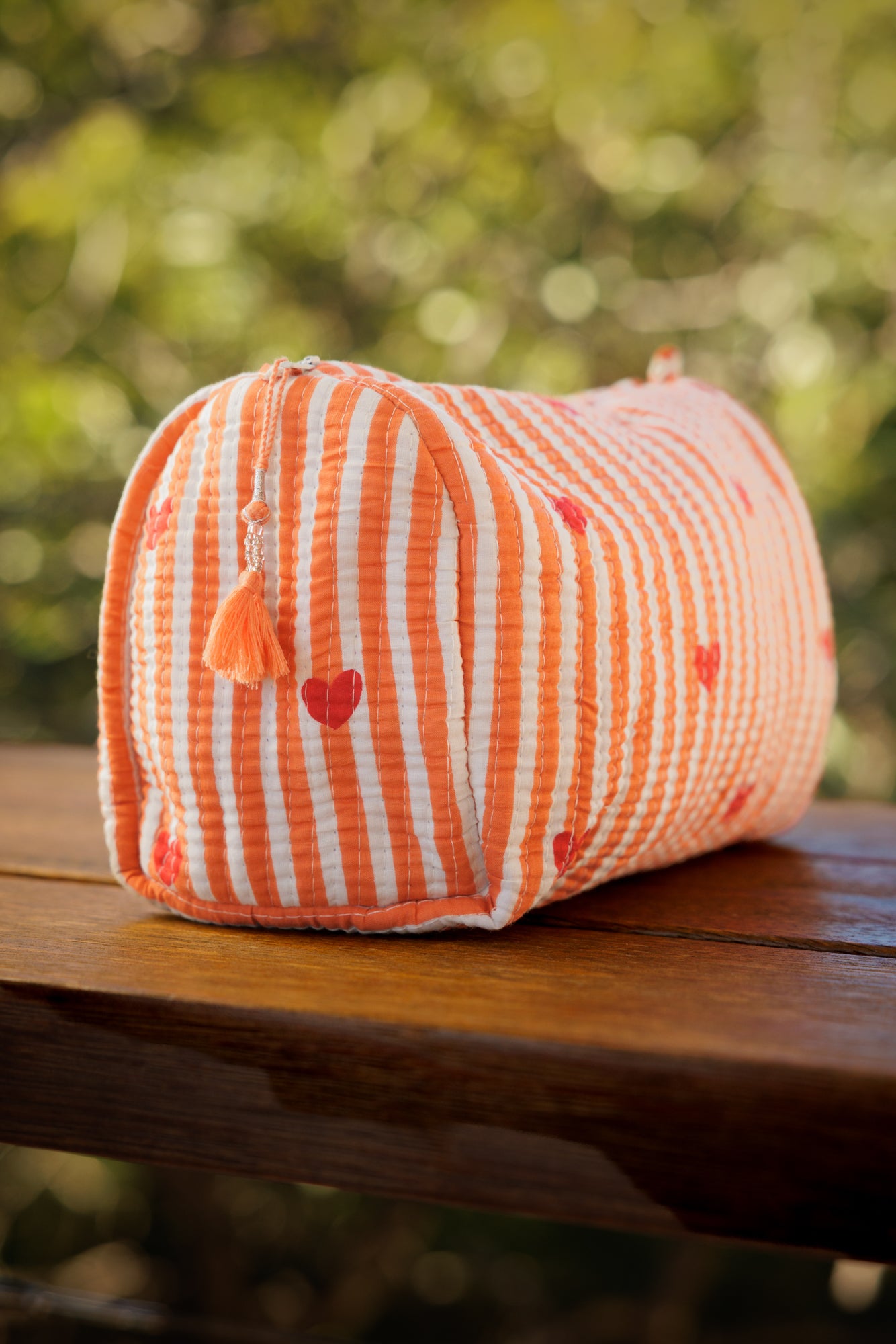 Cosmetic Bag Sunset Hearts