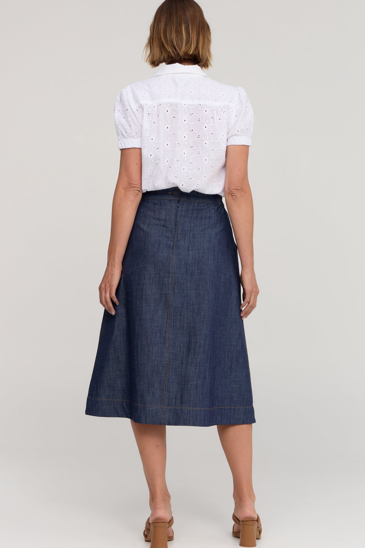 Cyndi Skirt Denim