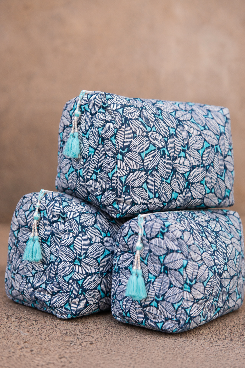 Cosmetic Bag Fallen Leaves