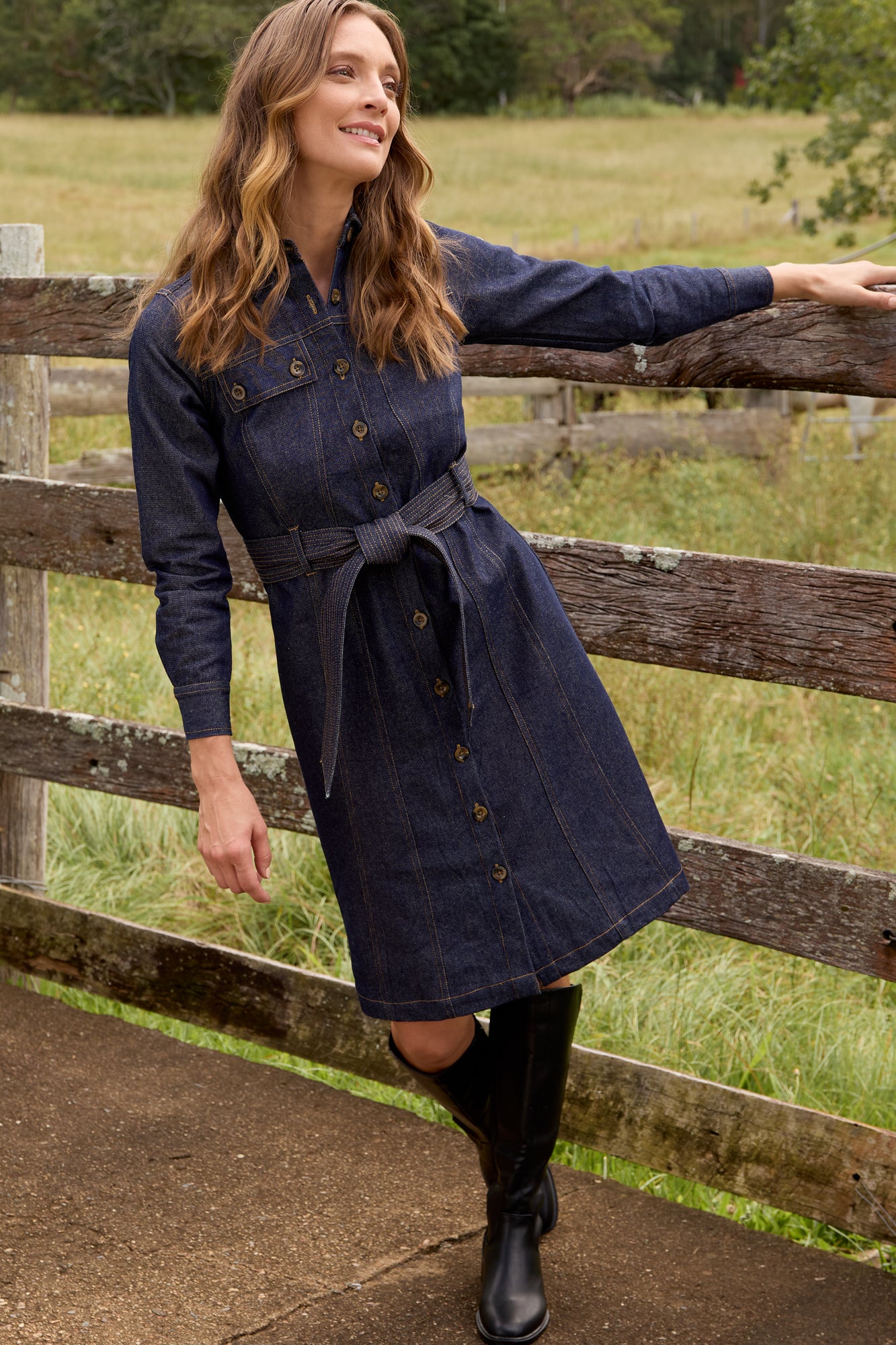 Daisy Dress Denim