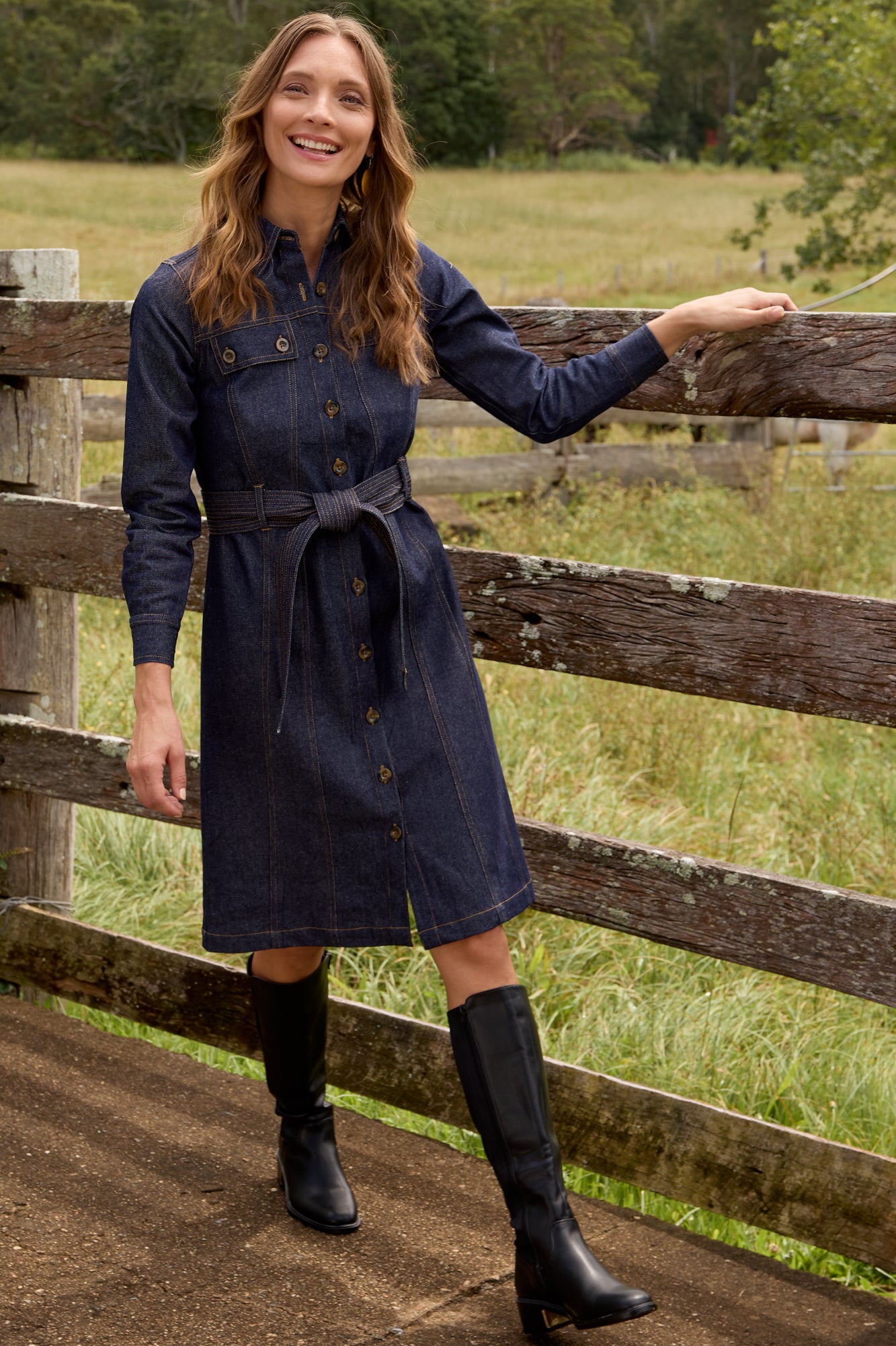 Daisy Dress Denim
