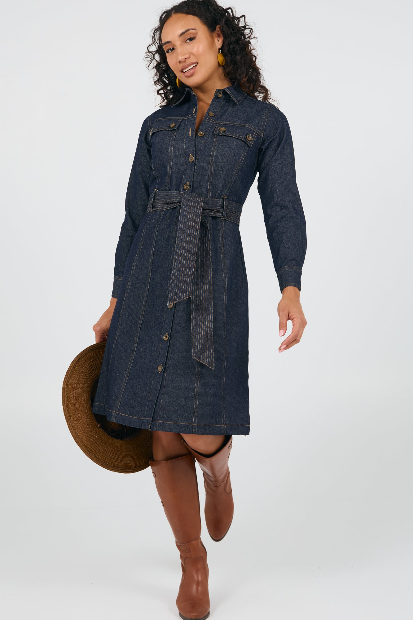 Daisy Dress Denim