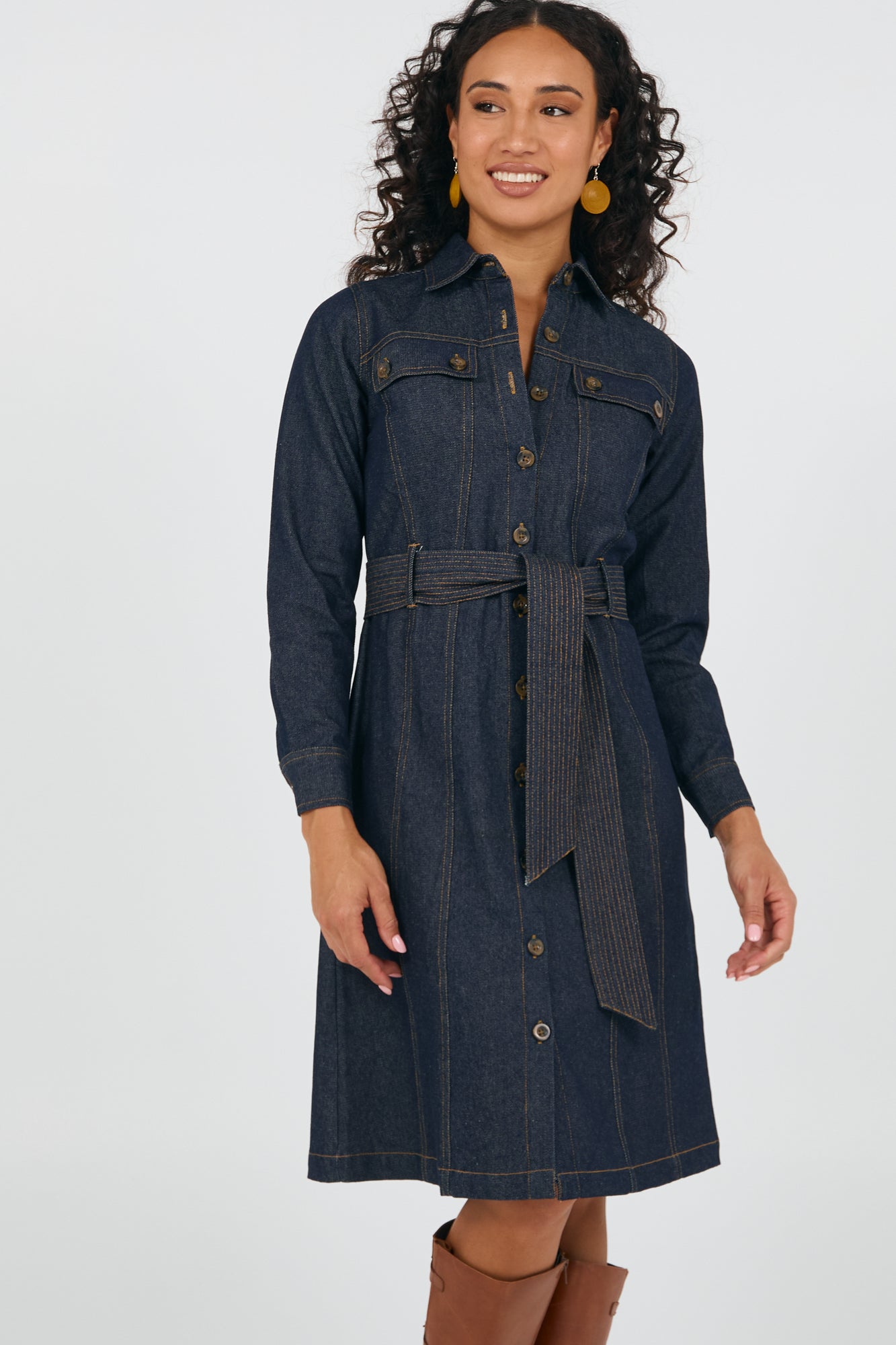 Daisy Dress Denim