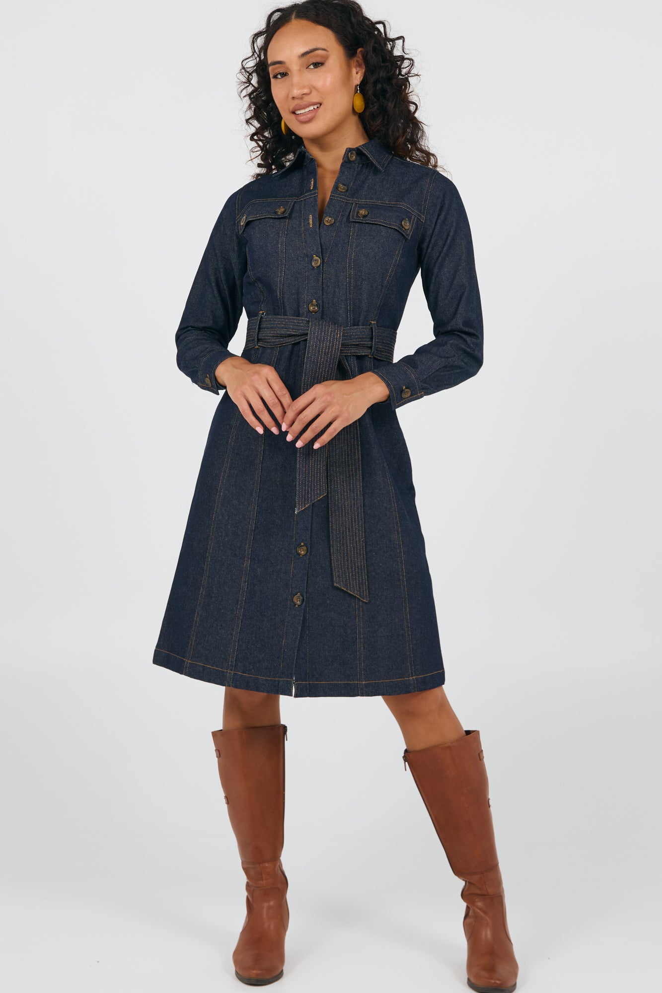 Daisy Dress Denim