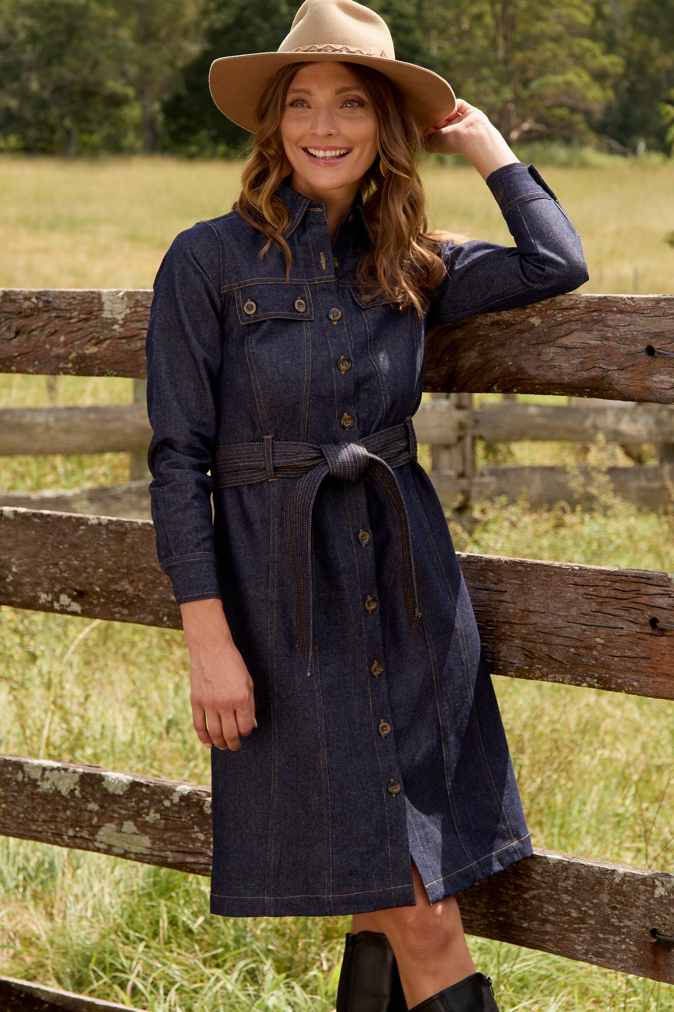 Daisy Dress Denim