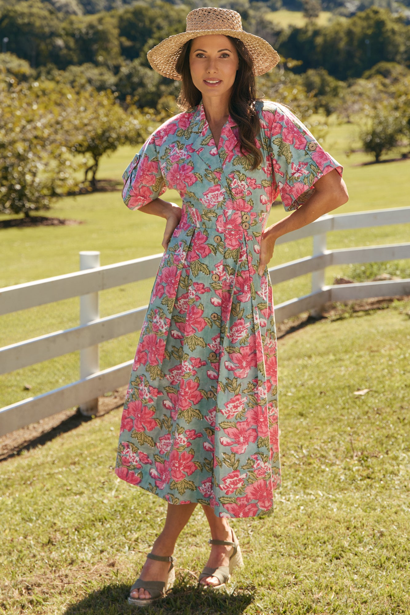 Dakota Dress Pink Magnolia