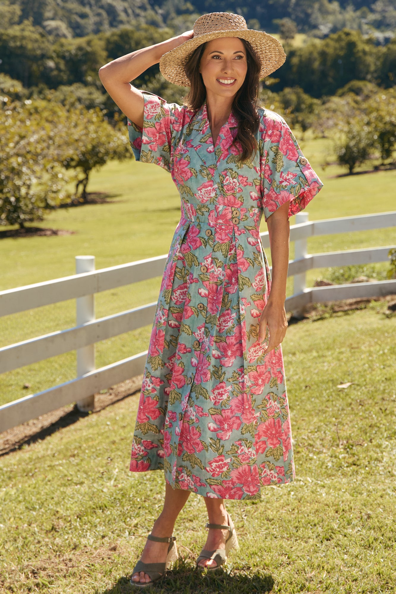 Dakota Dress Pink Magnolia