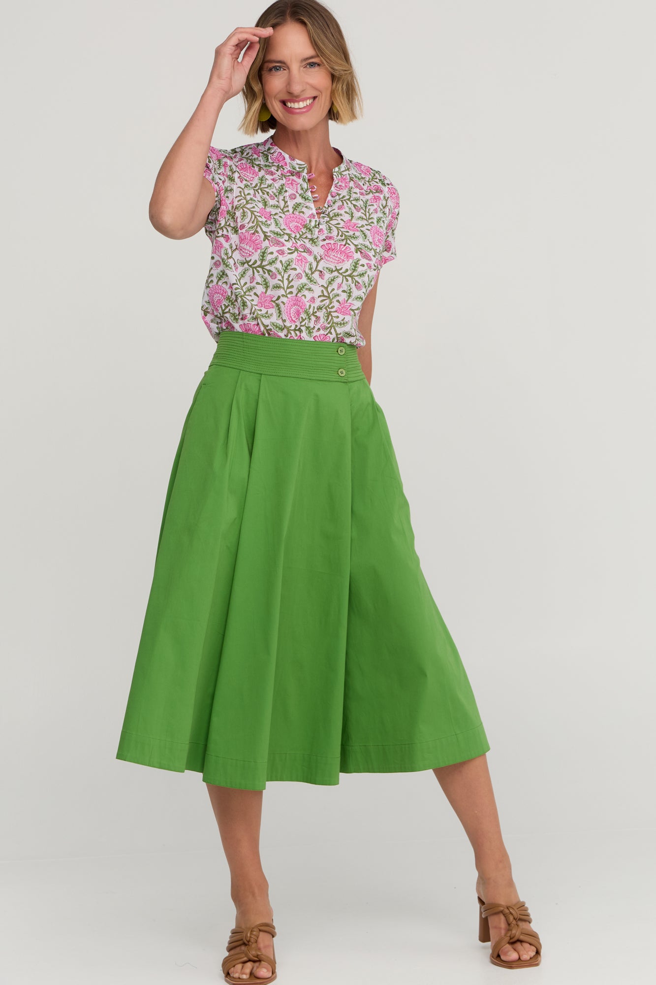 Delphi Skirt Willow Green