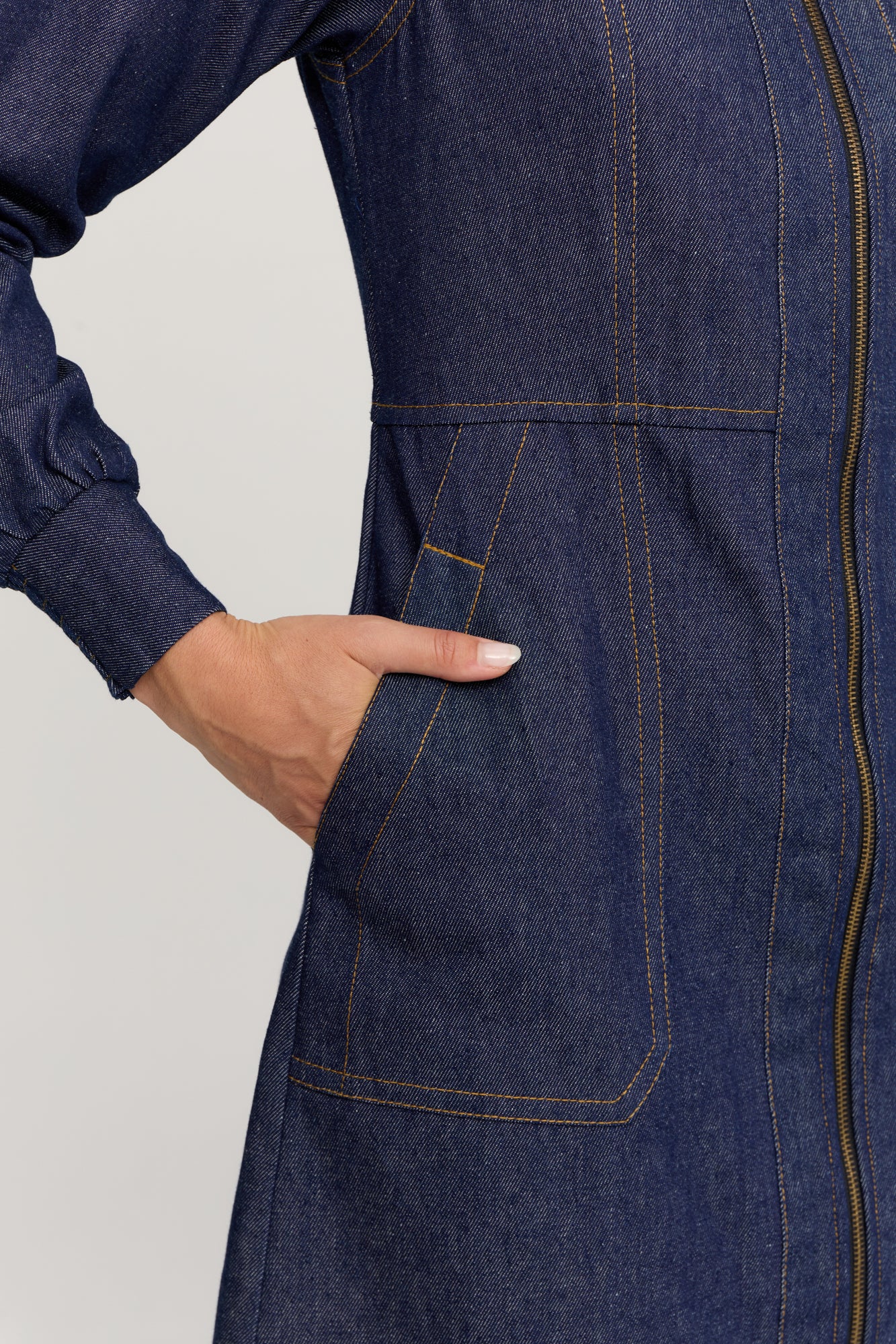 Dixie Dress Denim