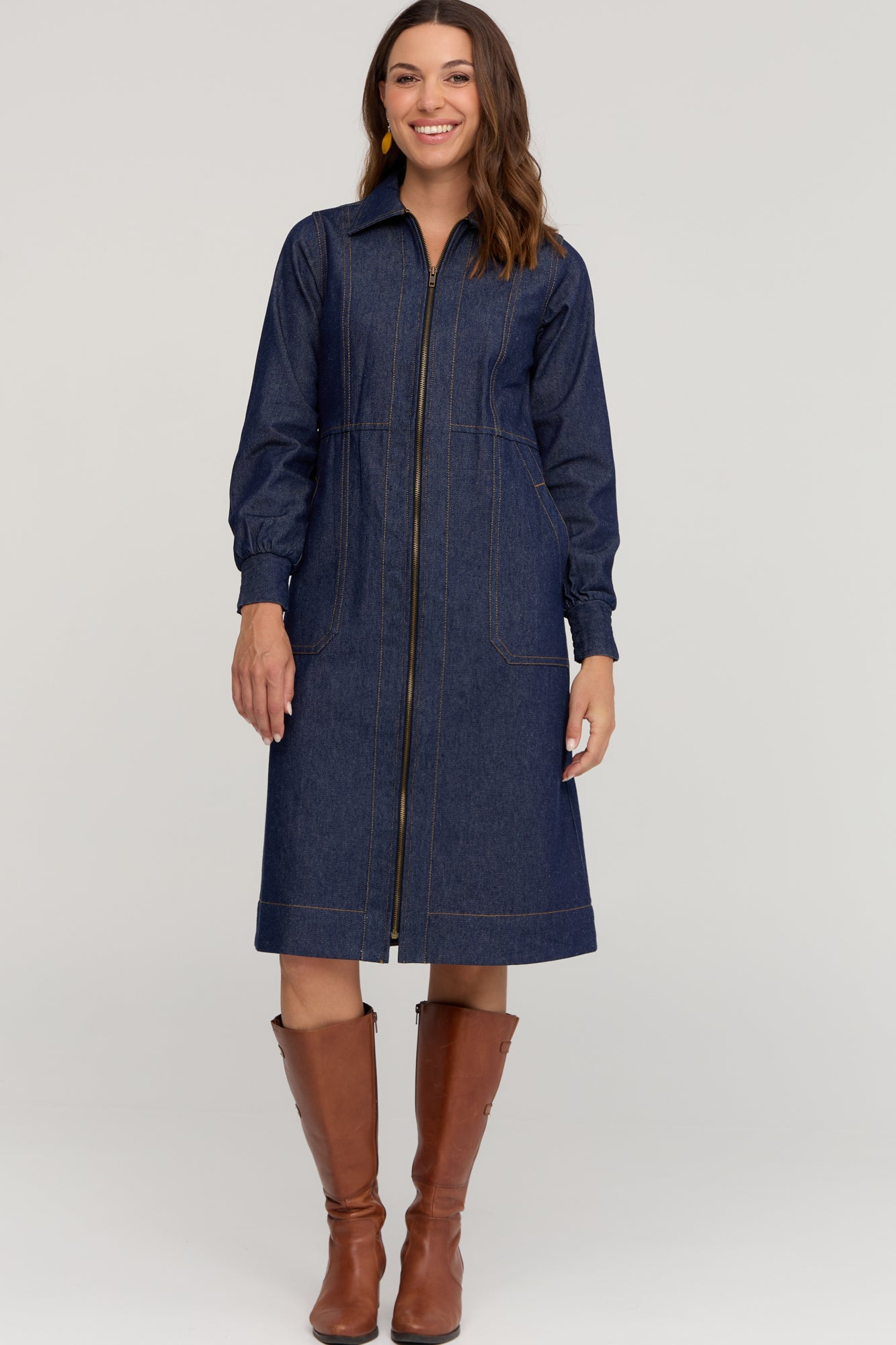 Dixie Dress Denim