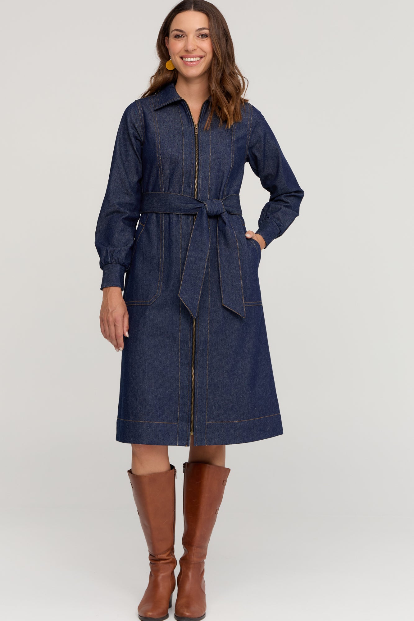 Dixie Dress Denim