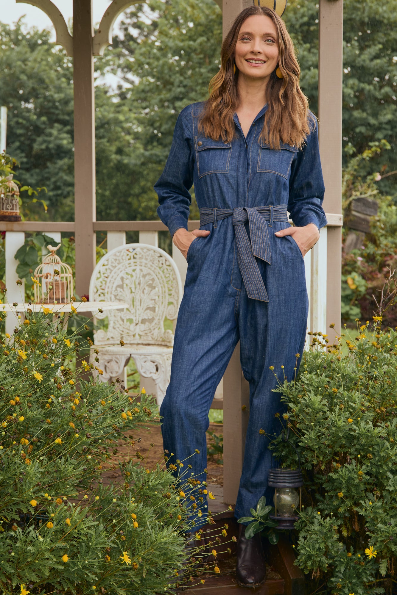 Ezra Jumpsuit Soft Denim