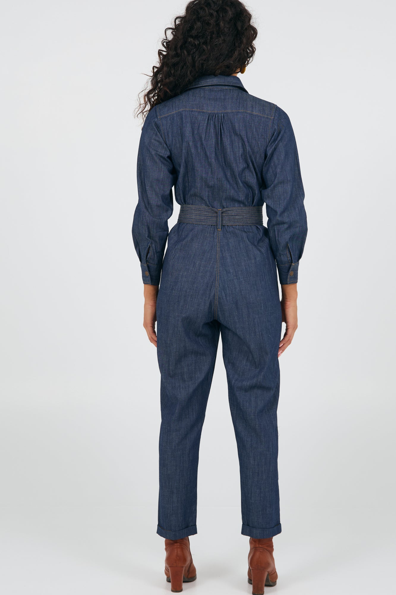 Ezra Jumpsuit Soft Denim
