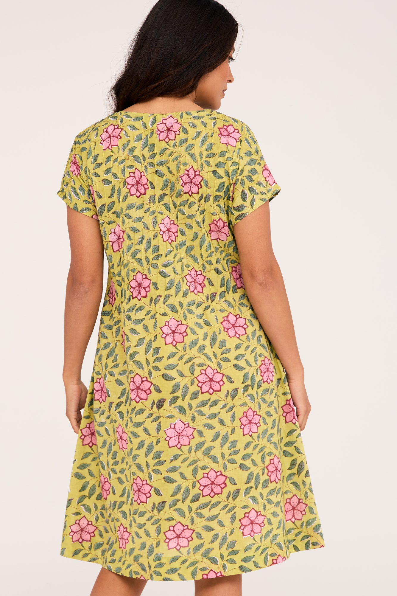 Folk Dress Climbing Blooms