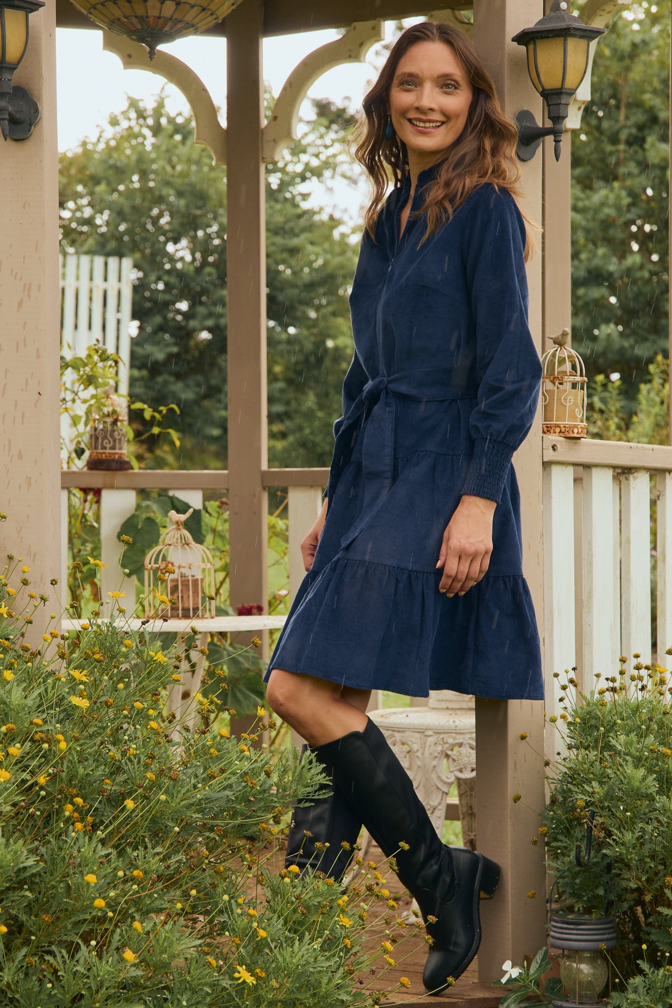 Ginger Dress Navy