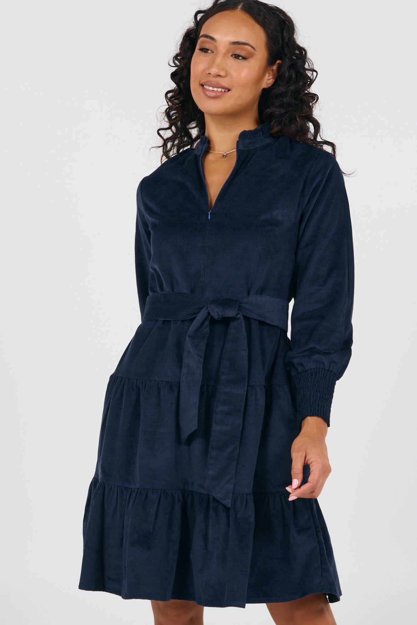 Ginger Dress Navy
