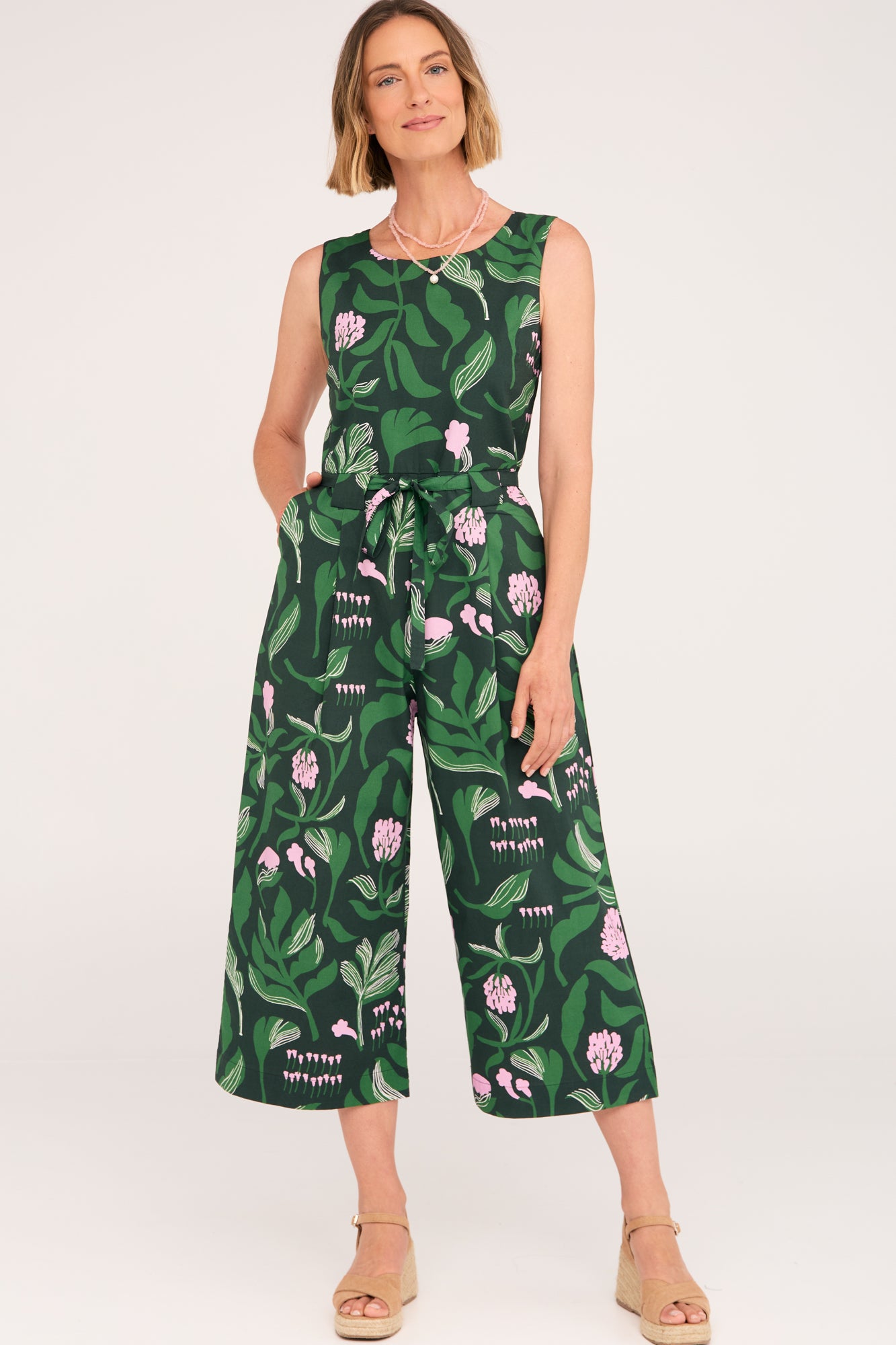 Harper Jumpsuit Cottage Garden