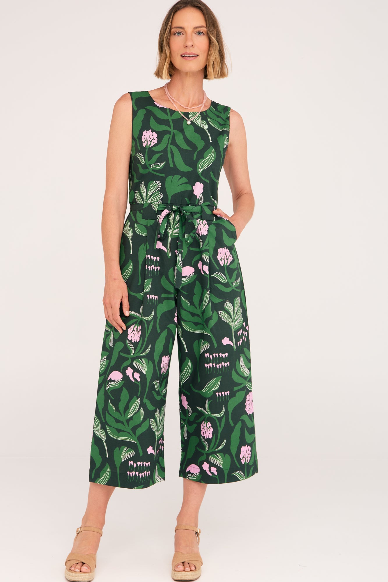Harper Jumpsuit Cottage Garden