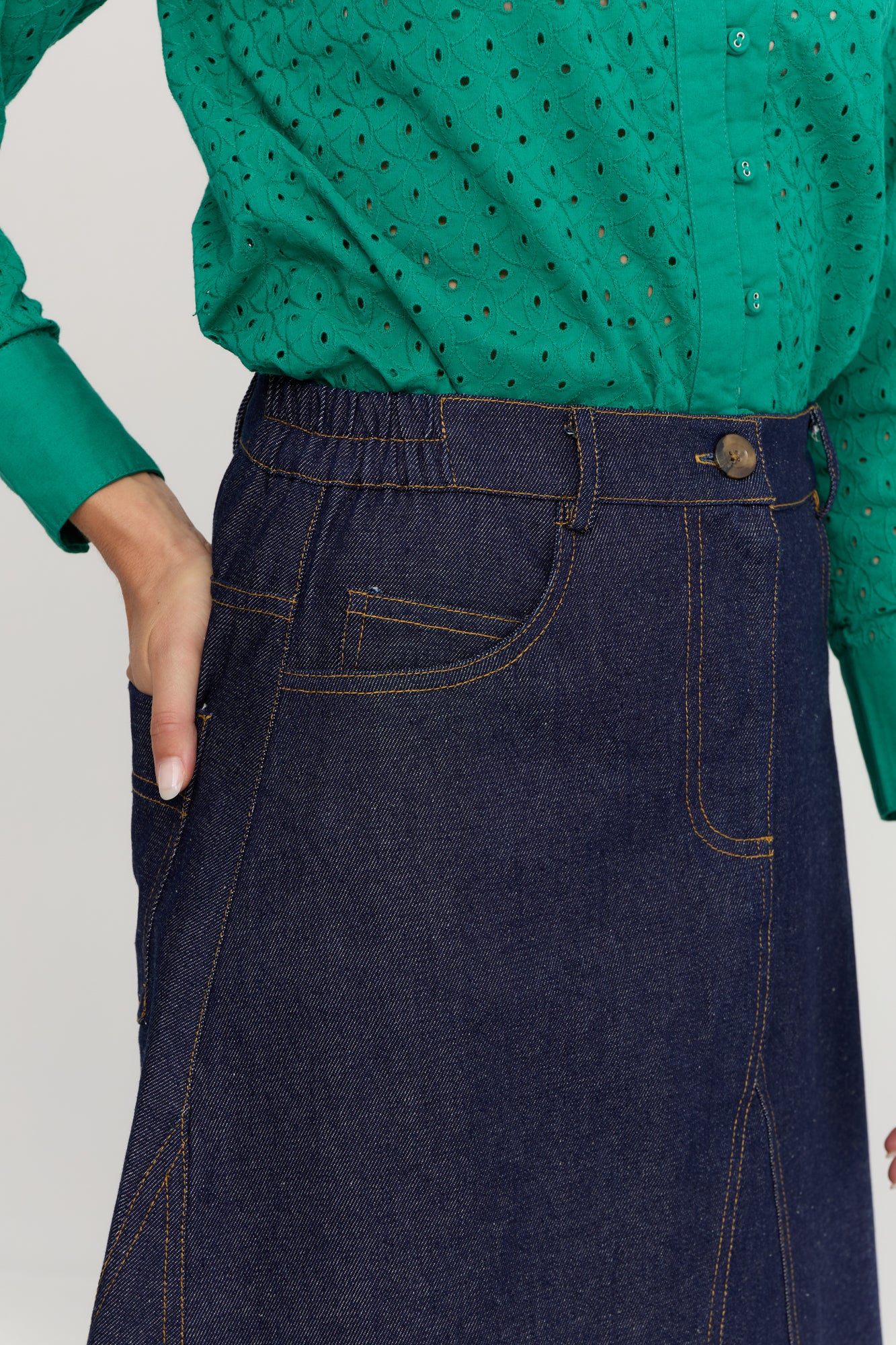 Higgins Skirt Denim