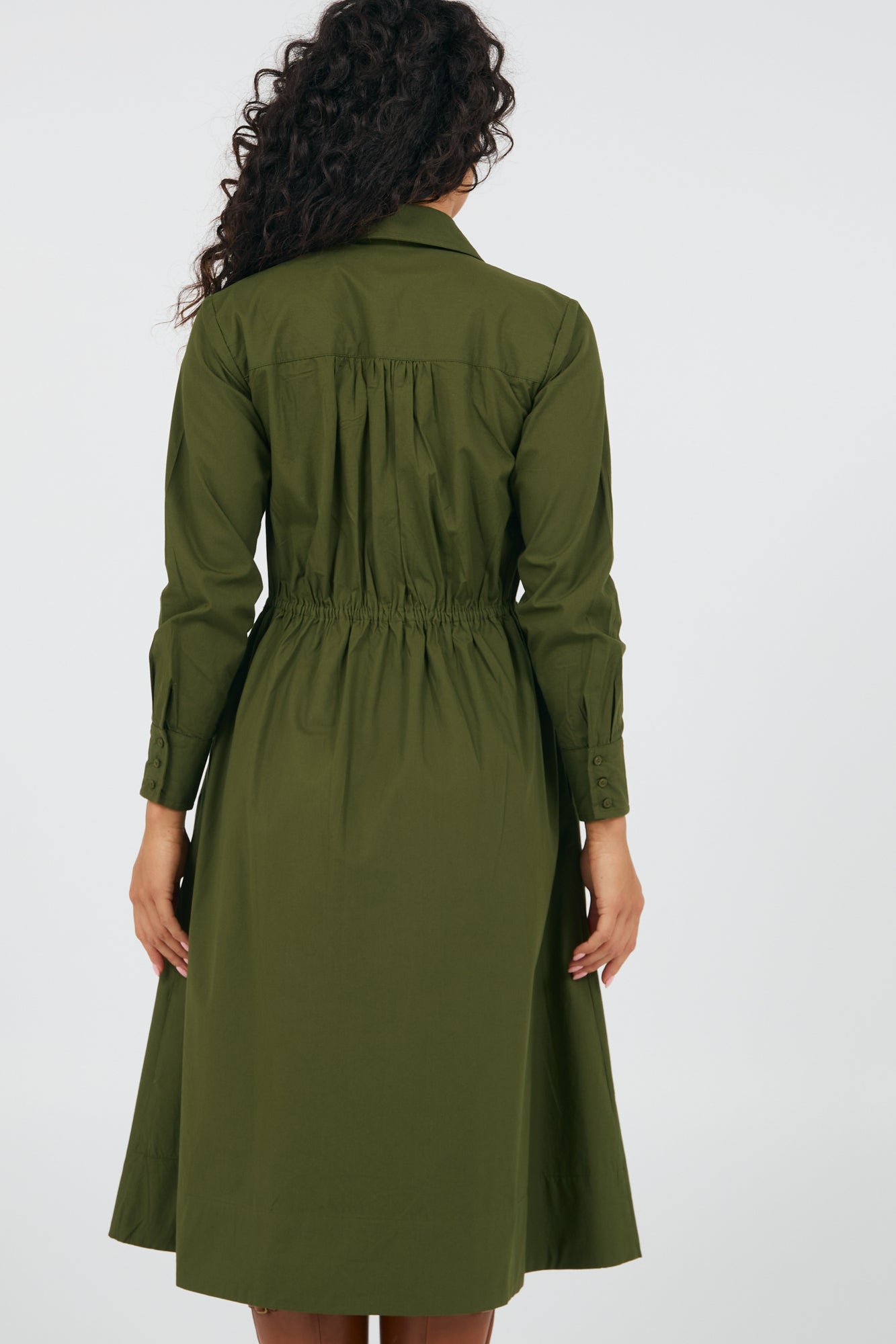 Jansen Dress Cypress Green