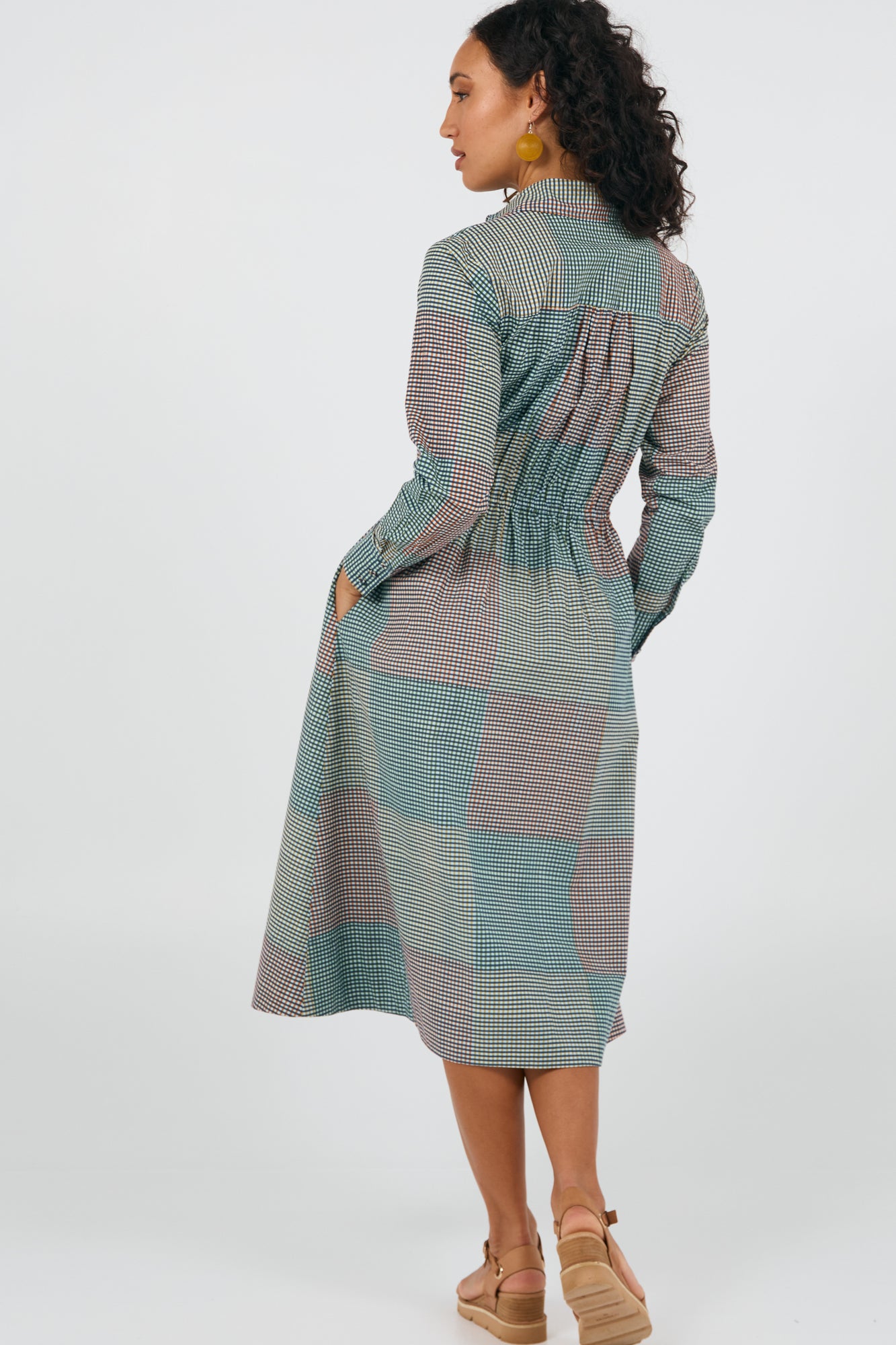 Jansen Dress Indian Plaid