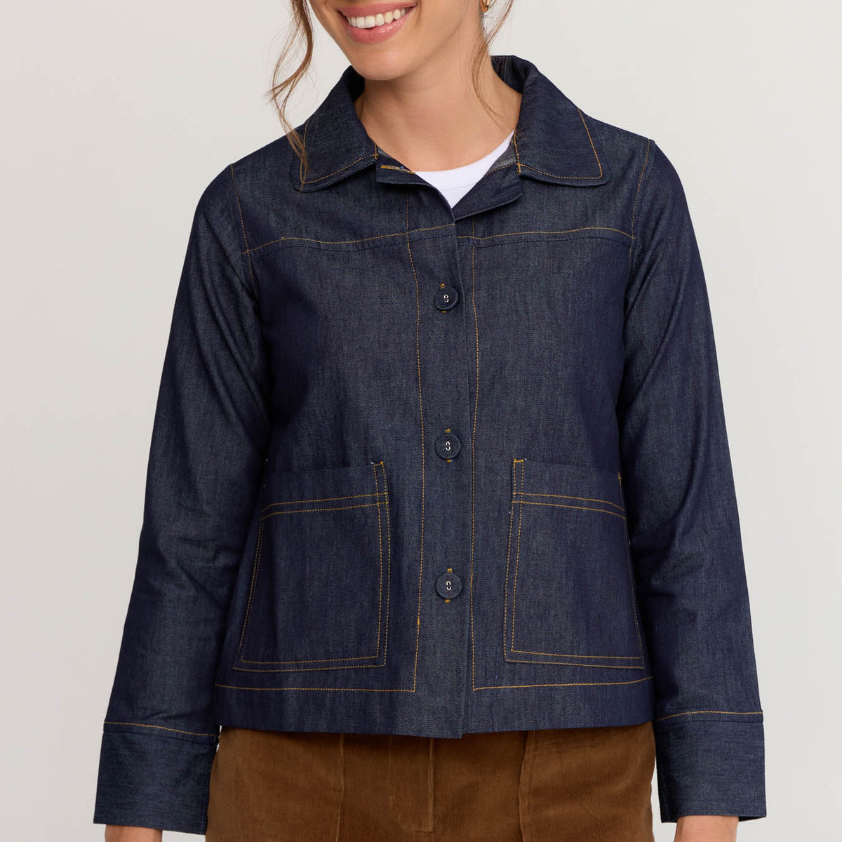 Jasper Jacket Denim | Classic Denim Jacket | Ella & Sunday