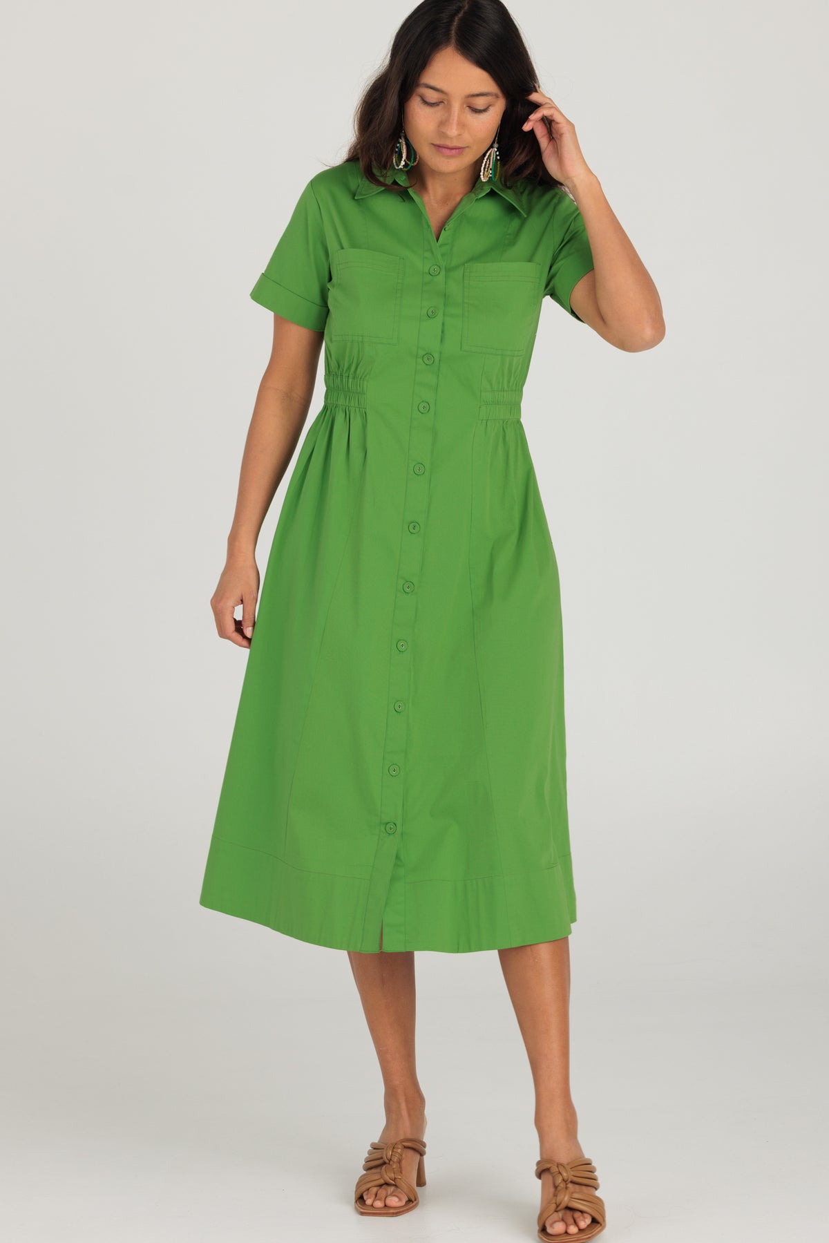 Kalinda Dress Willow Green