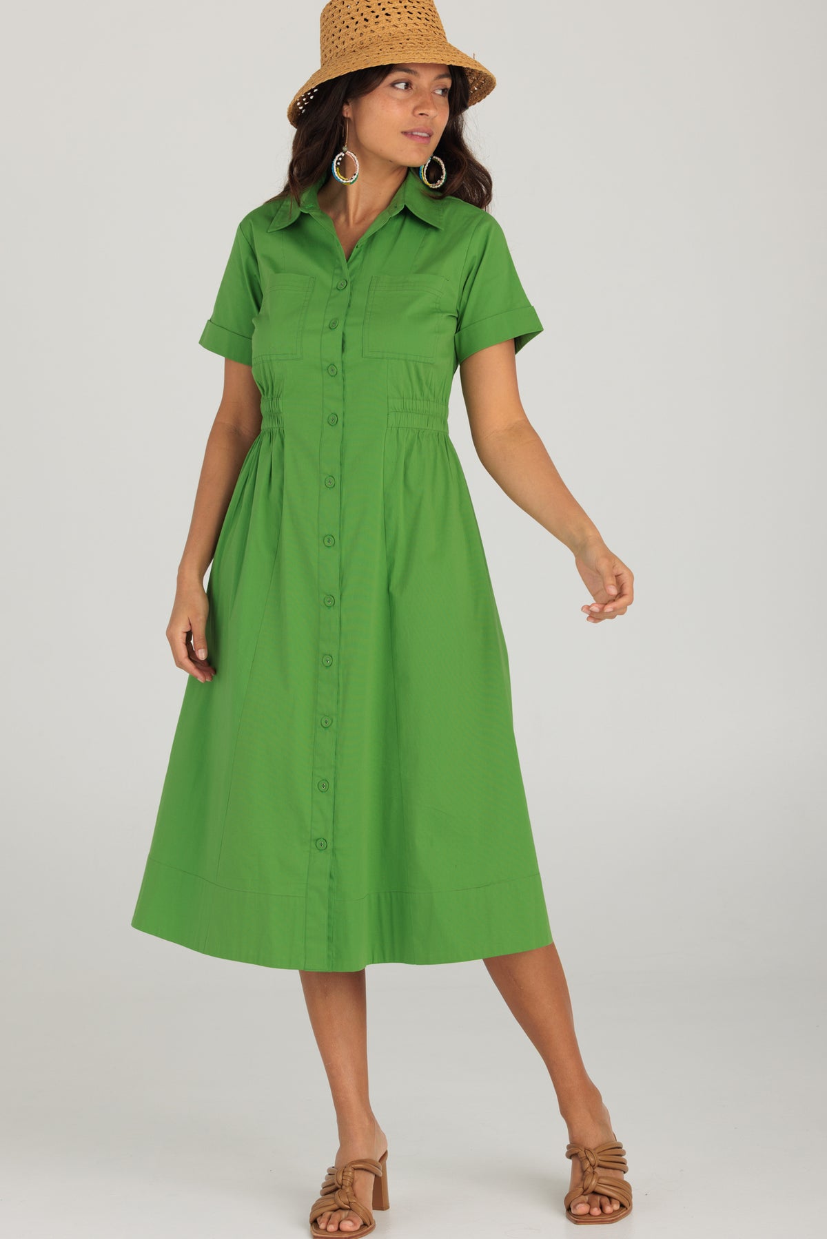Kalinda Dress Willow Green